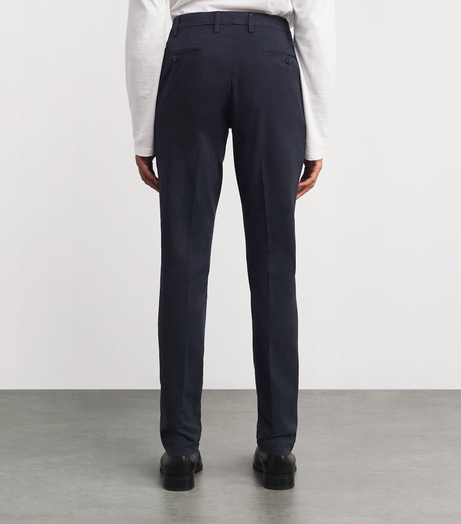 Stretch-Cotton Straight Chinos 306 Image 4