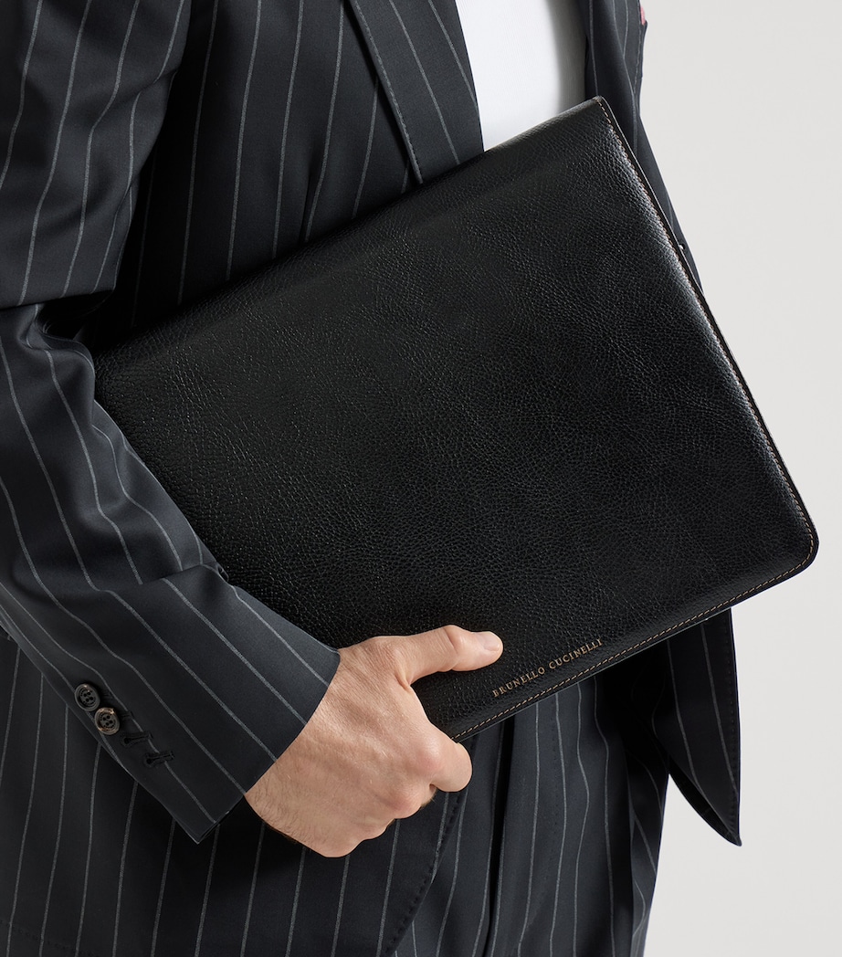 Brunello Cucinelli Calfskin Document Holder Image 2