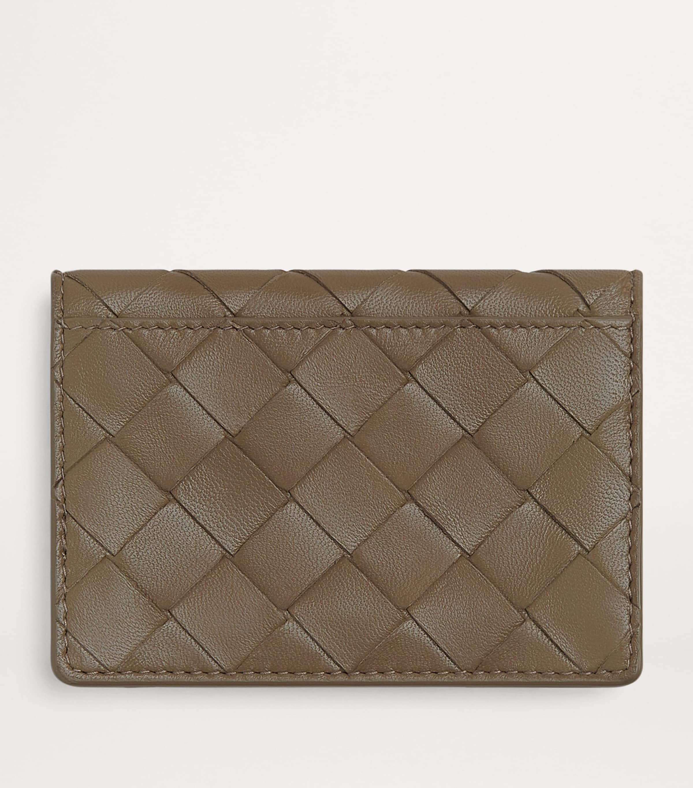 Leather Intrecciato Card Holder 2355 Image 2