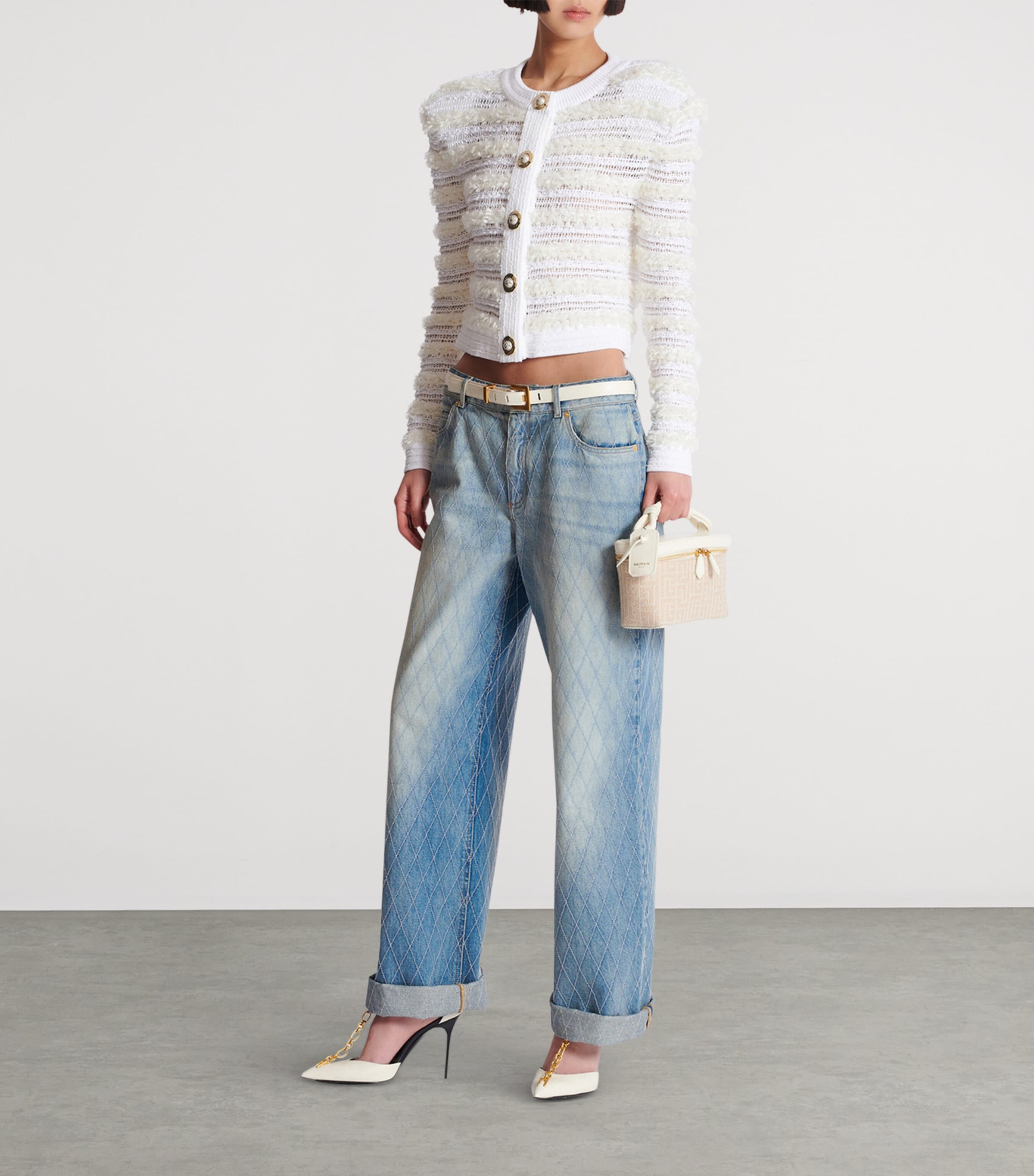 Diamond Straight Jeans 6FC BLEU JEAN CLAIR Image 4