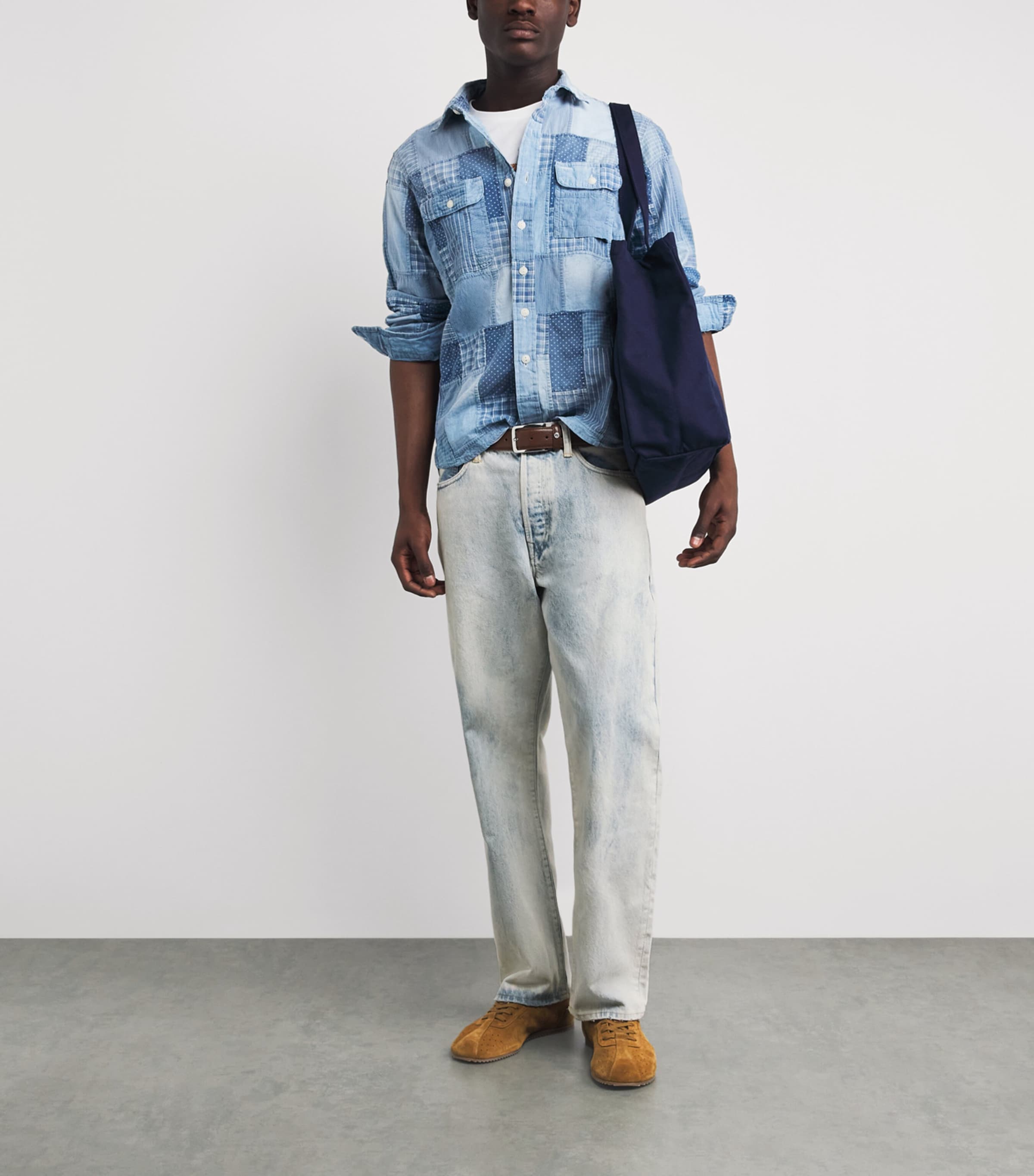Polo Ralph Lauren Mens Washed Straight Jeans Waterside Image 2
