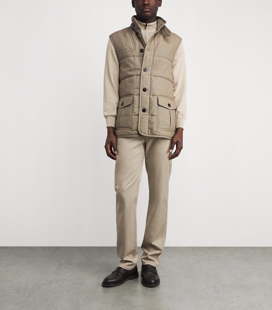 Stretch-Cotton Chinos STONE Image 2