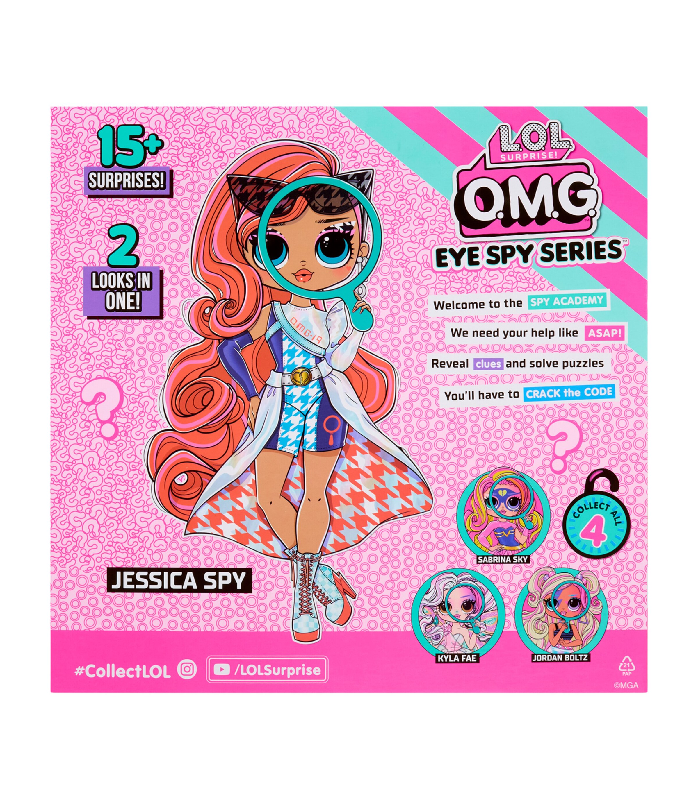 LOL OMG Eye Spy Spy Doll Image 4