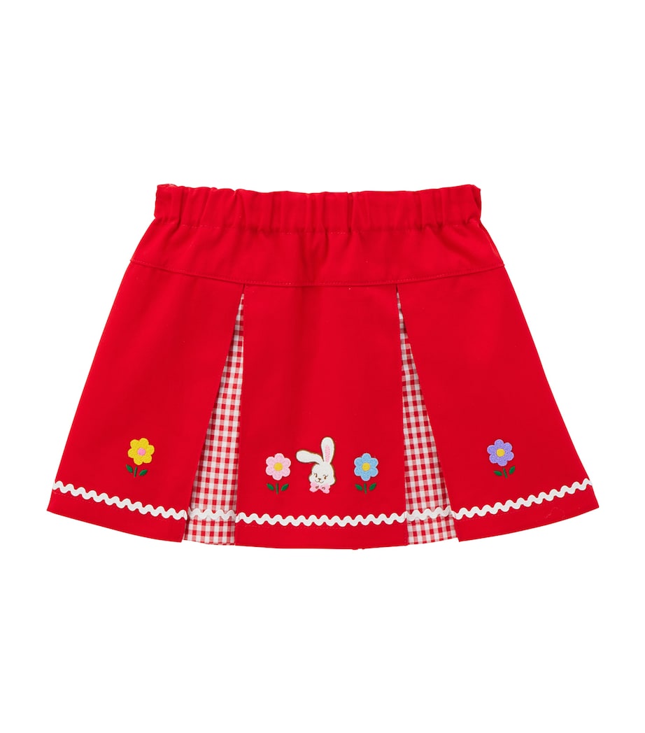 Check Pleated Skirt (6-36 Months) 2 Image 1