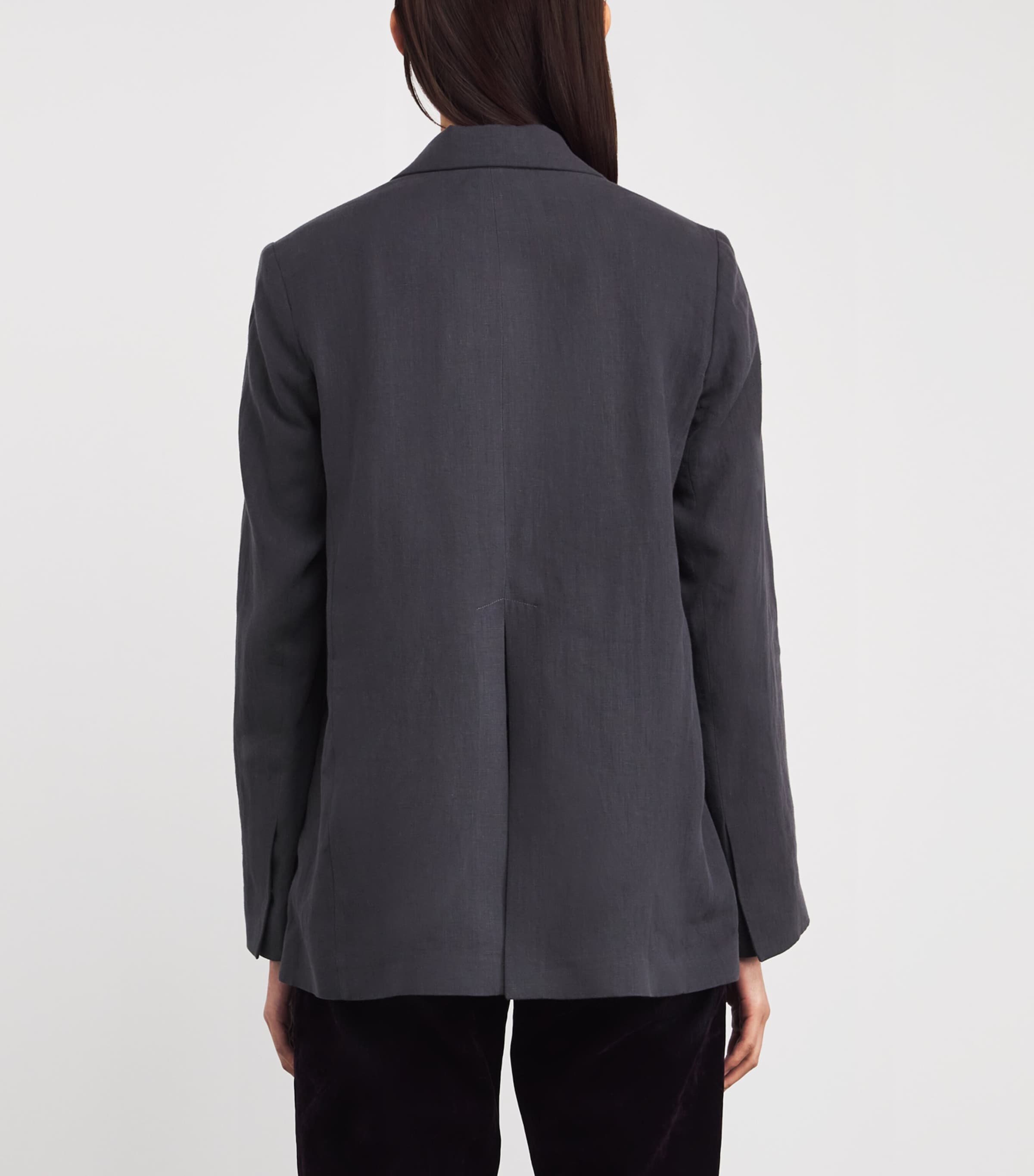 Linen Blazer CARBONE Image 4