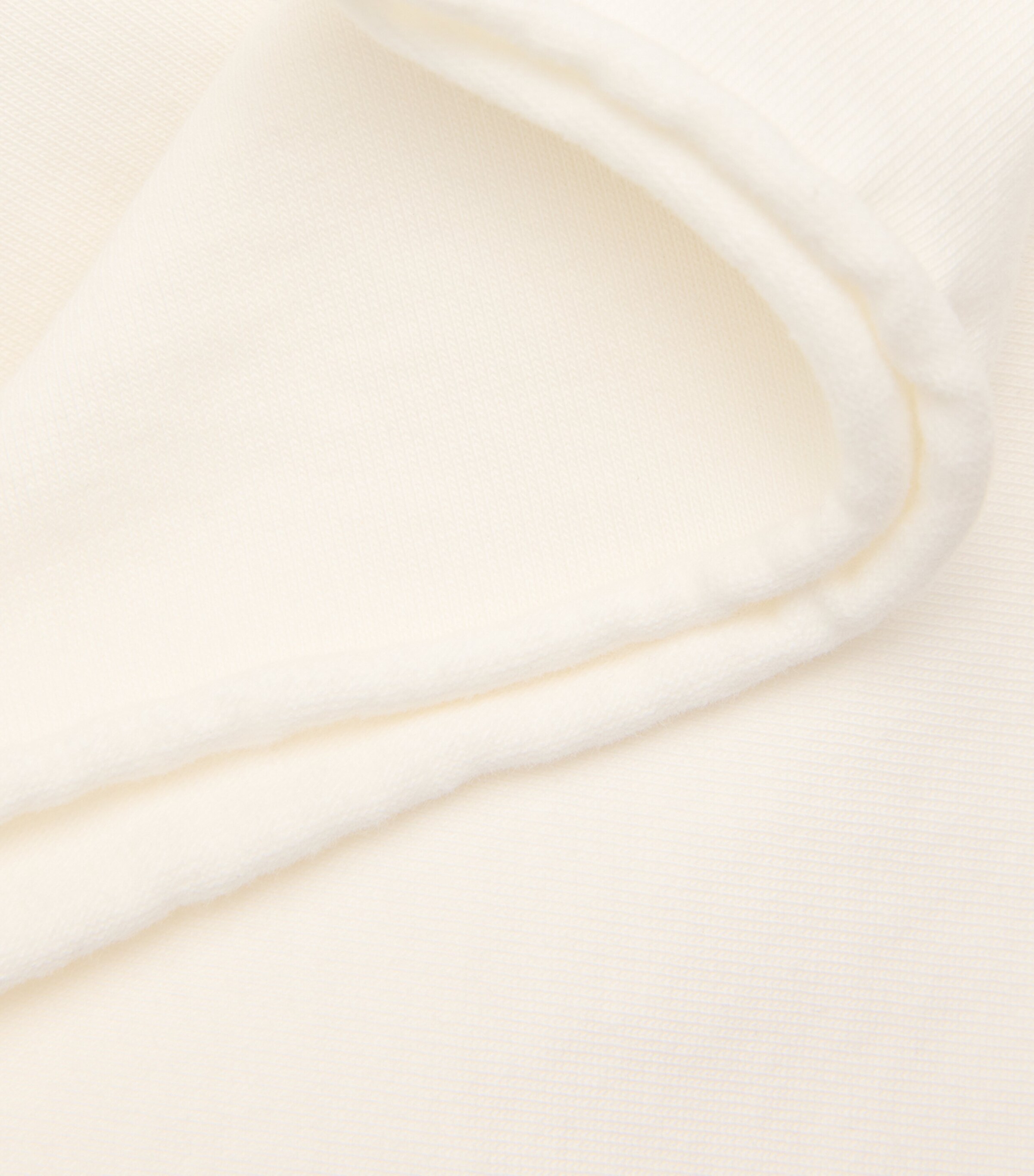 Rick Owens Mens Oversized Organic Cotton Tommy T-Shirt Milk/ Image 5