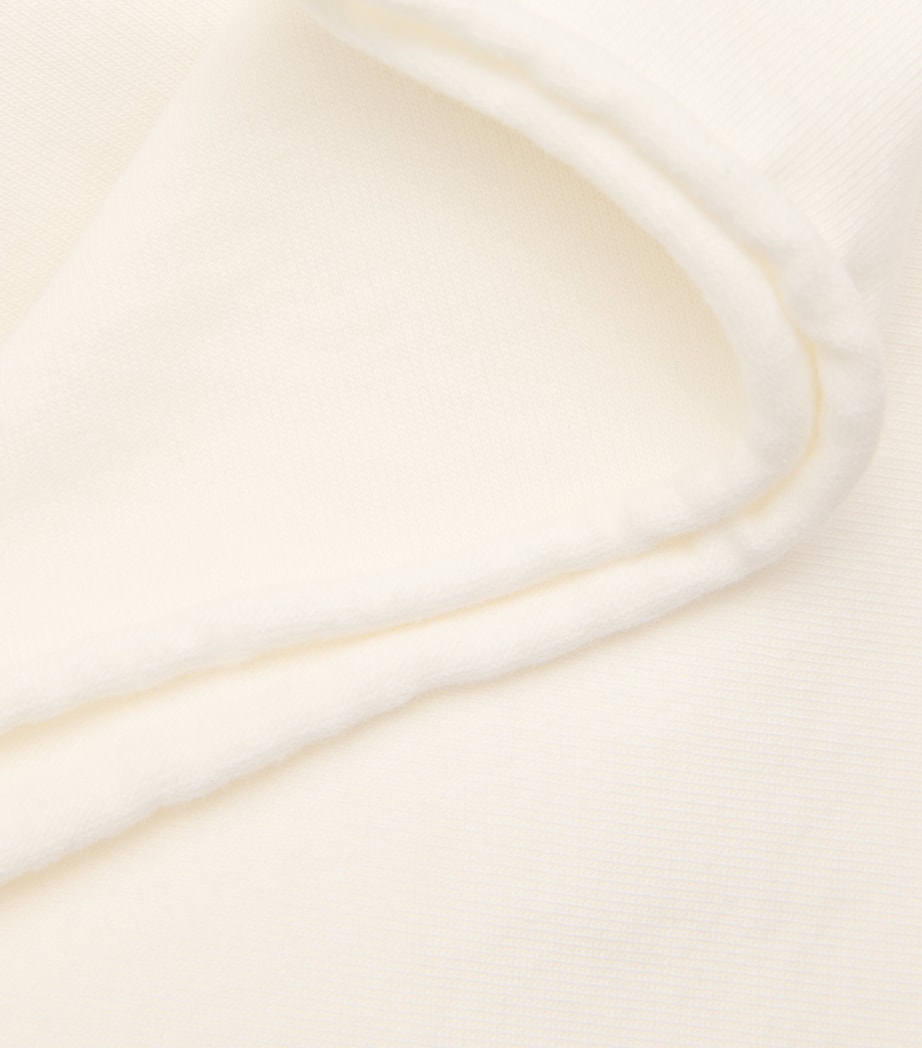 Rick Owens Mens Oversized Organic Cotton Tommy T-Shirt Milk/ Image 5