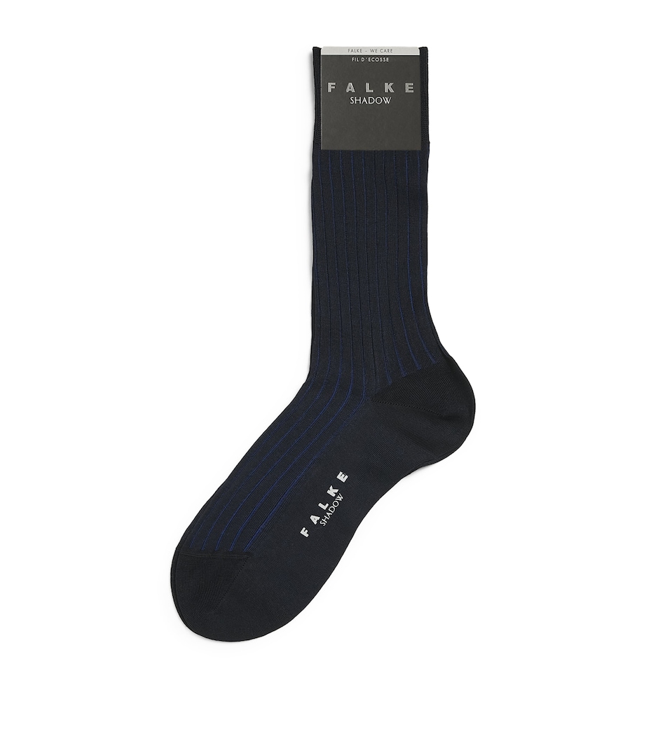 Falke Mens Shadow Socks Navy Image 1