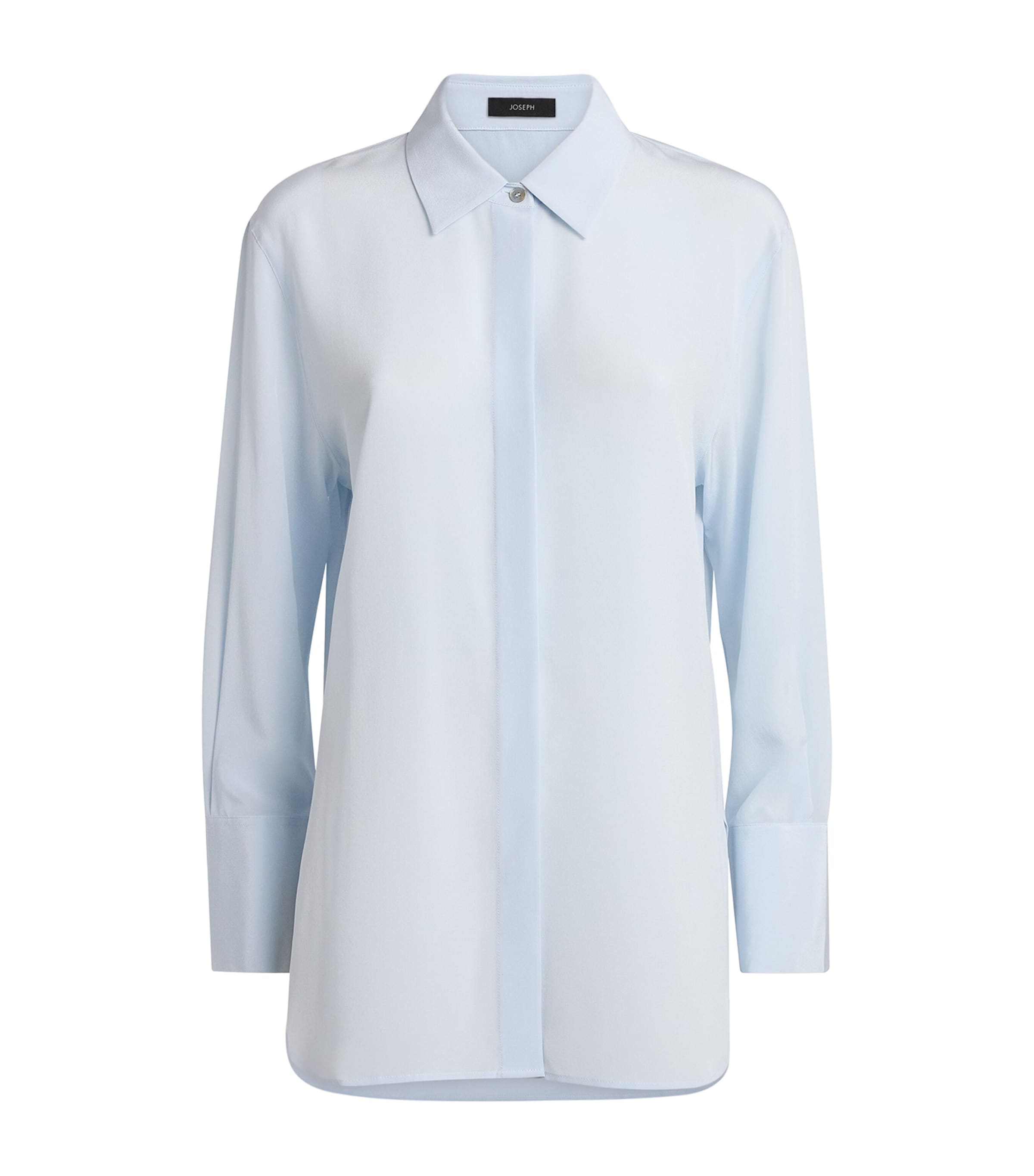 Joseph Silk Bold Shirt In Blue