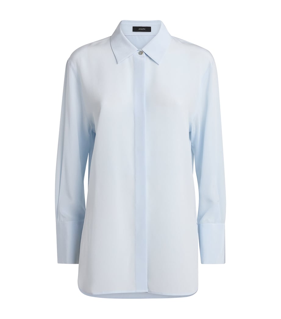 Silk Bold Shirt OXFORD BLUE Image 1