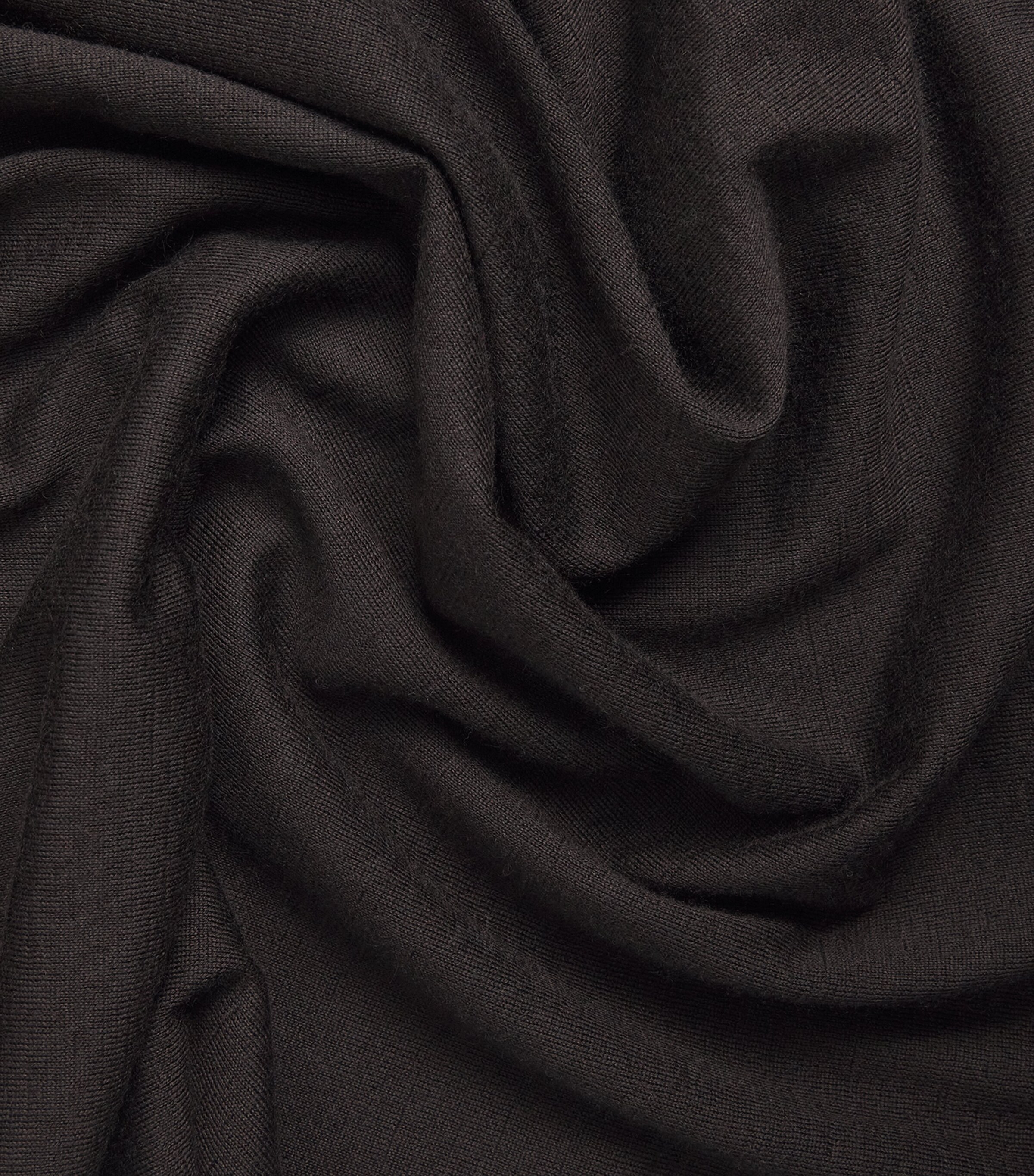Gabriela Hearst Mens Cashmere Frome Polo Sweater Chocolate Image 6