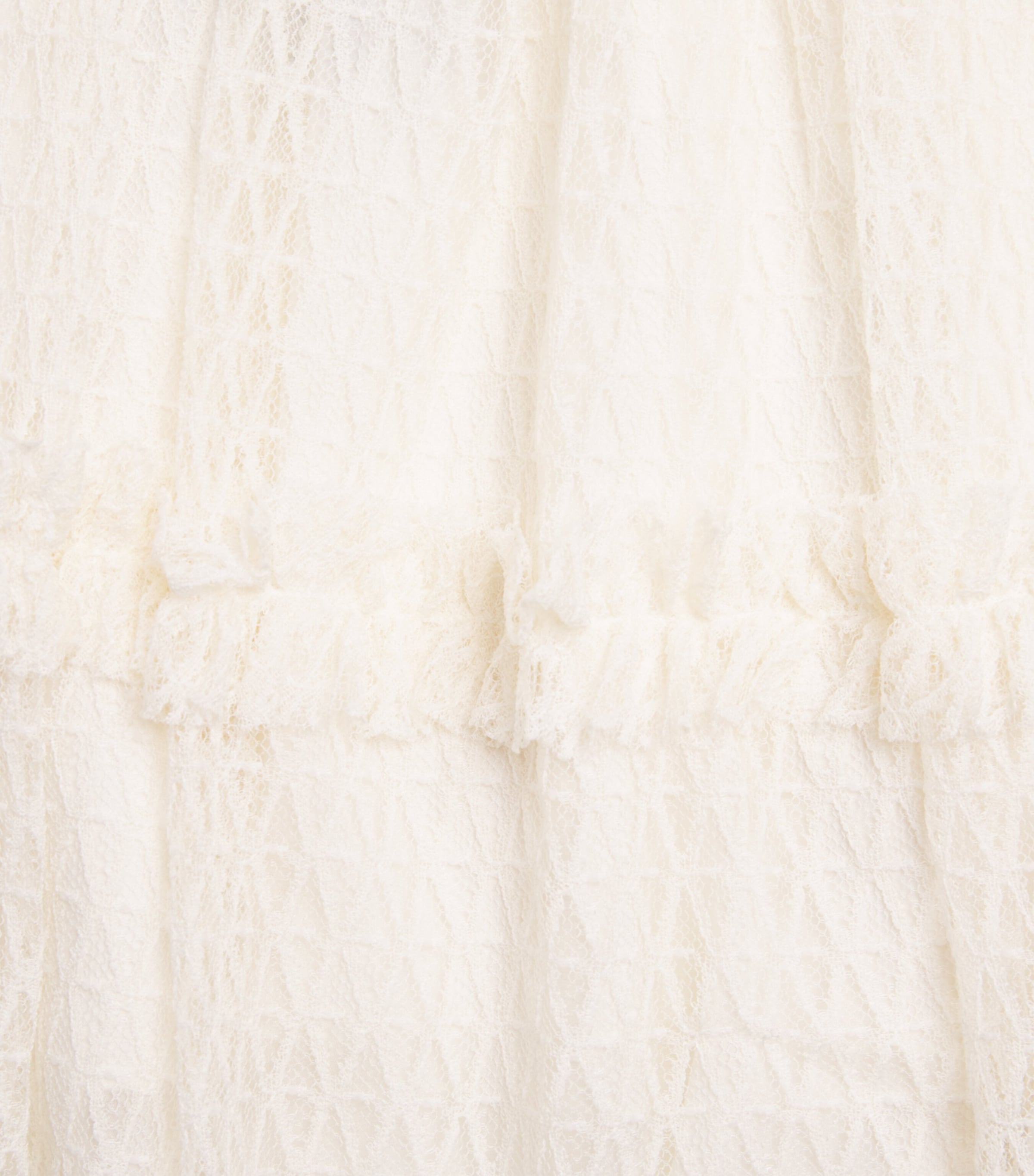 Versace Kids Lace Skirt (6-14 Years) Ivory Image 3
