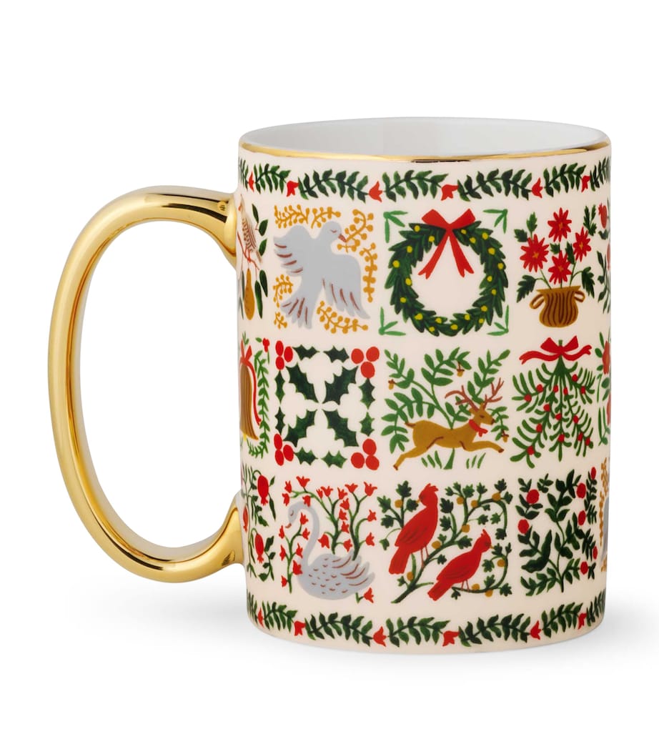 Porcelain Christmastide Mug MULTI Image 2