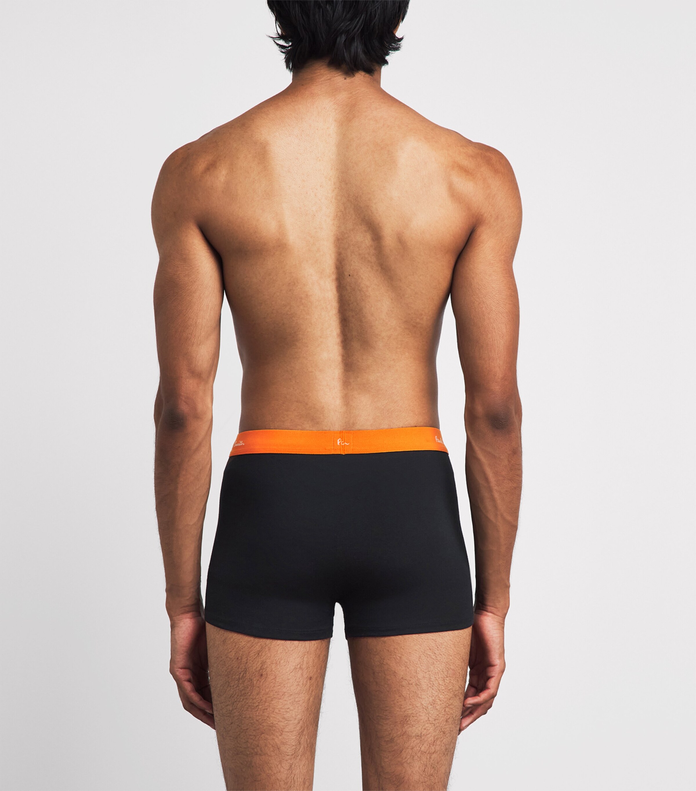Paul Smith Mens Stretch-Organic Cotton Trunks (Pack of 7) Image 3