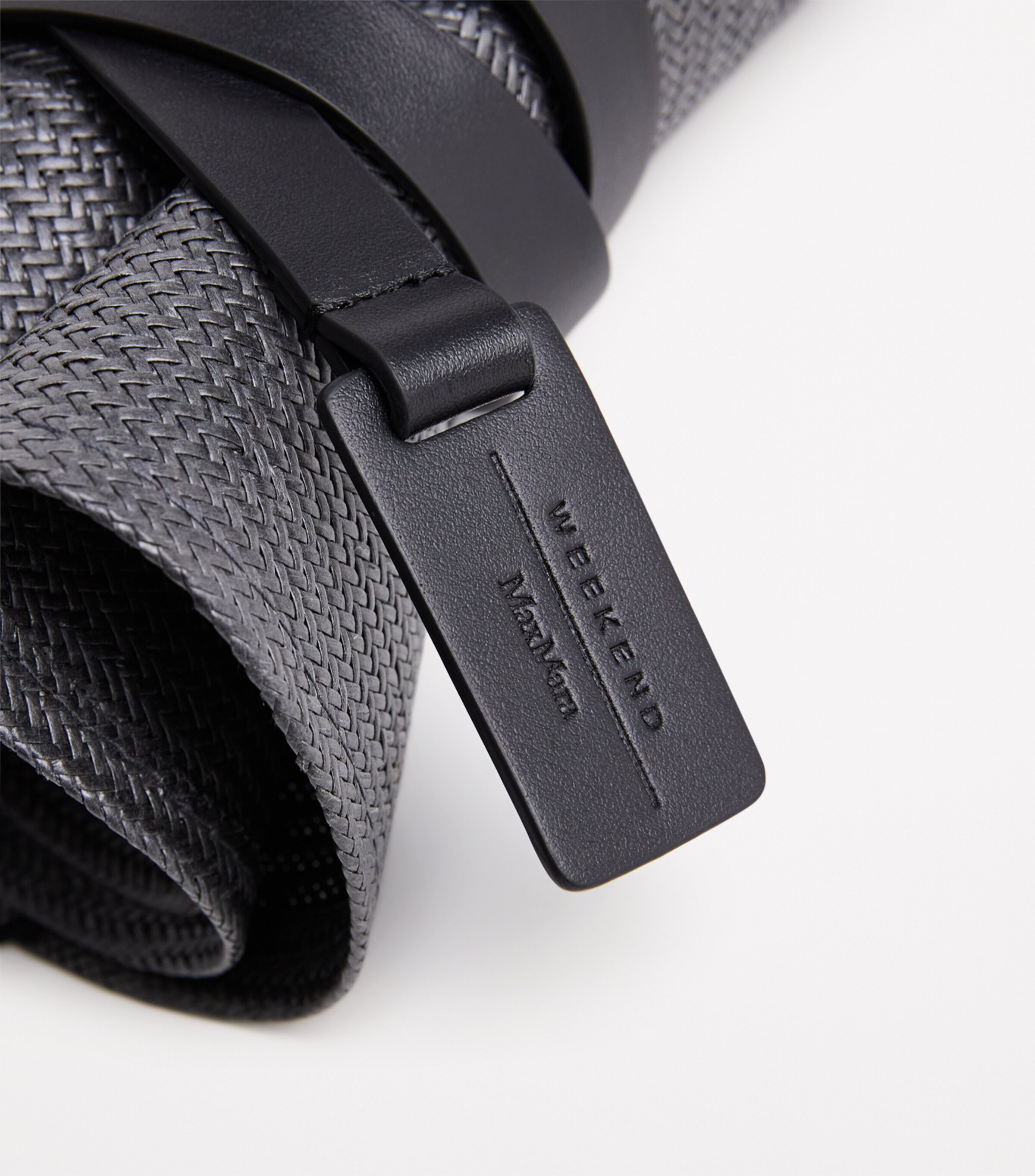 Weekend Max Mara Leather-Band Fedora Hat Black Image 4