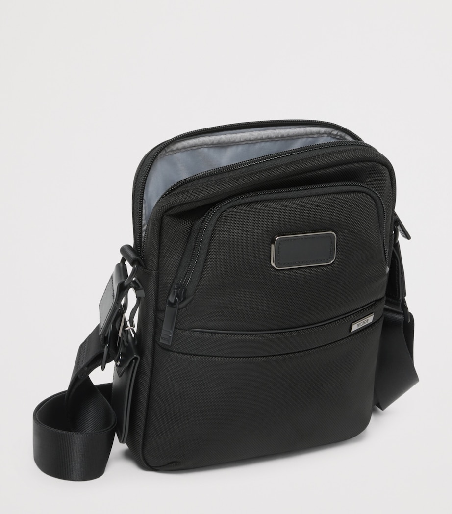Tumi Medium Alpha 4 Cross-Body Bag Black Image 2