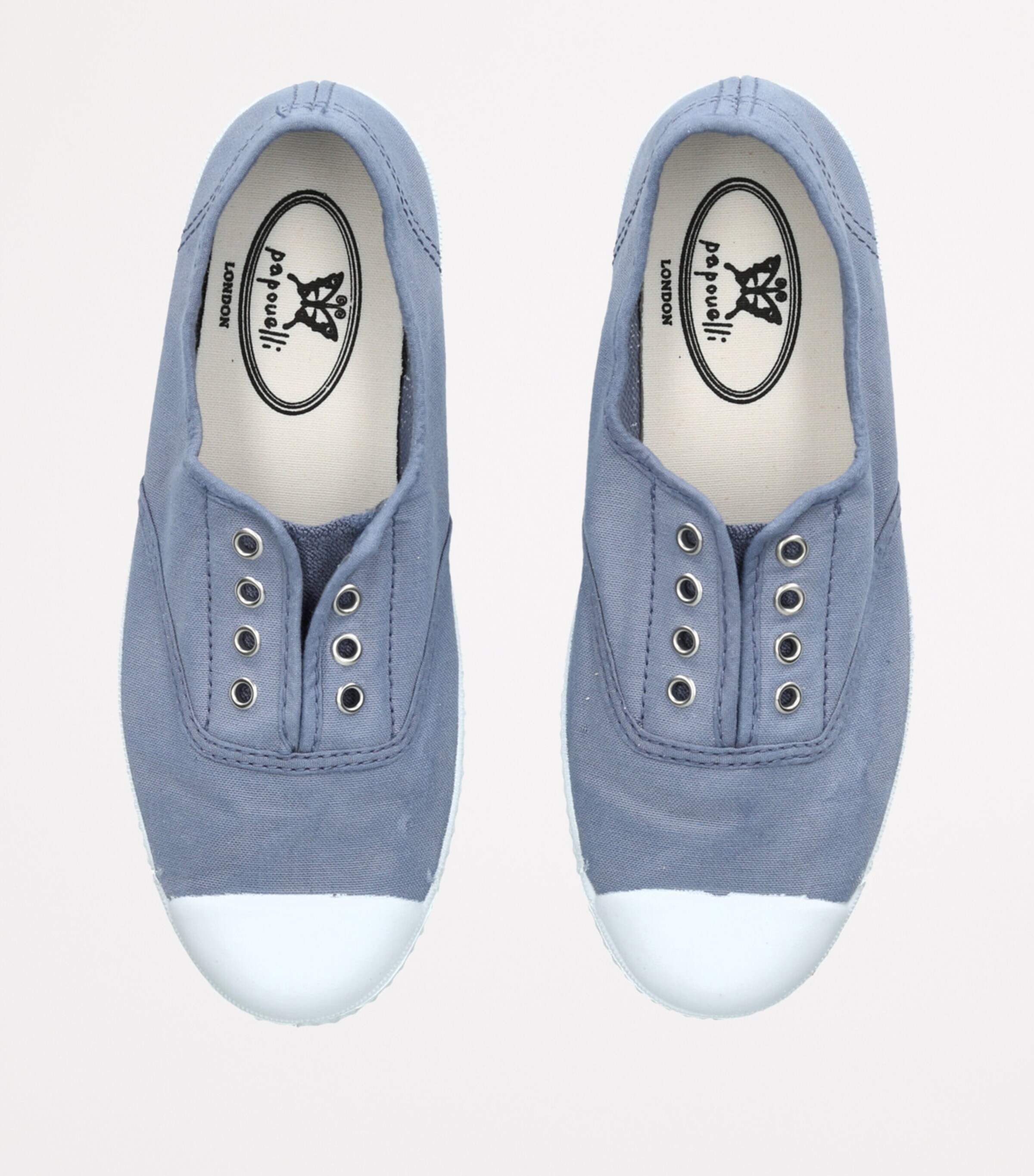 Canvas Darcie Slip-On Sneakers MID BLUE Image 4