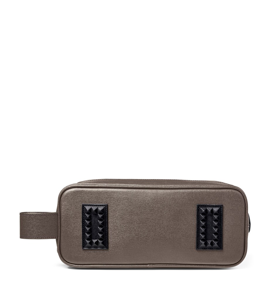 Aspinal Of London Classic Wash Bag Charcoal Image 5