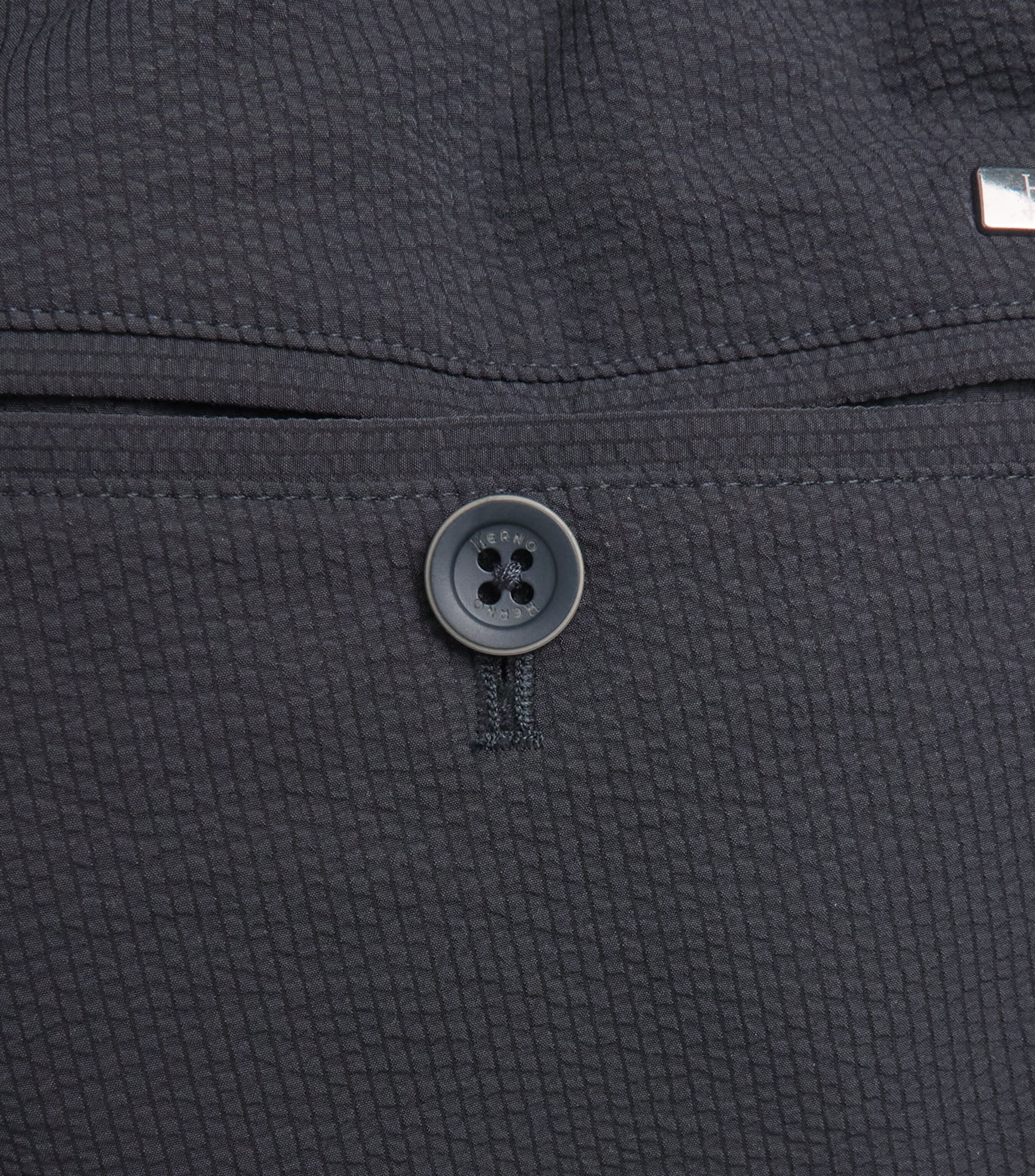 Seersucker Drawstring-Adjustable Trousers 9200 BLU NAVY Image 5