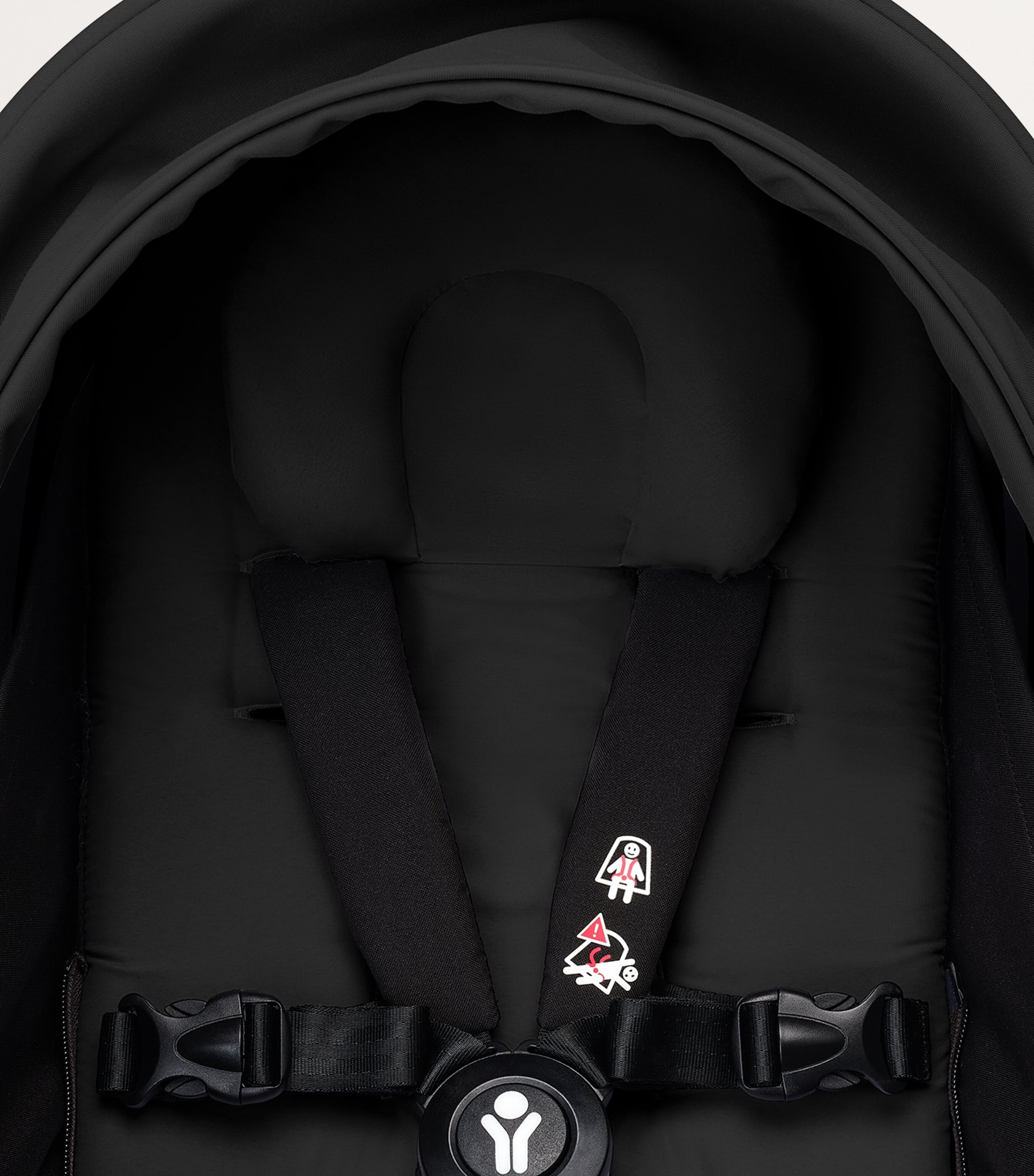 YOYO 0+ Newborn Stroller Seat Pack (0-6 Months) BLACK Image 3