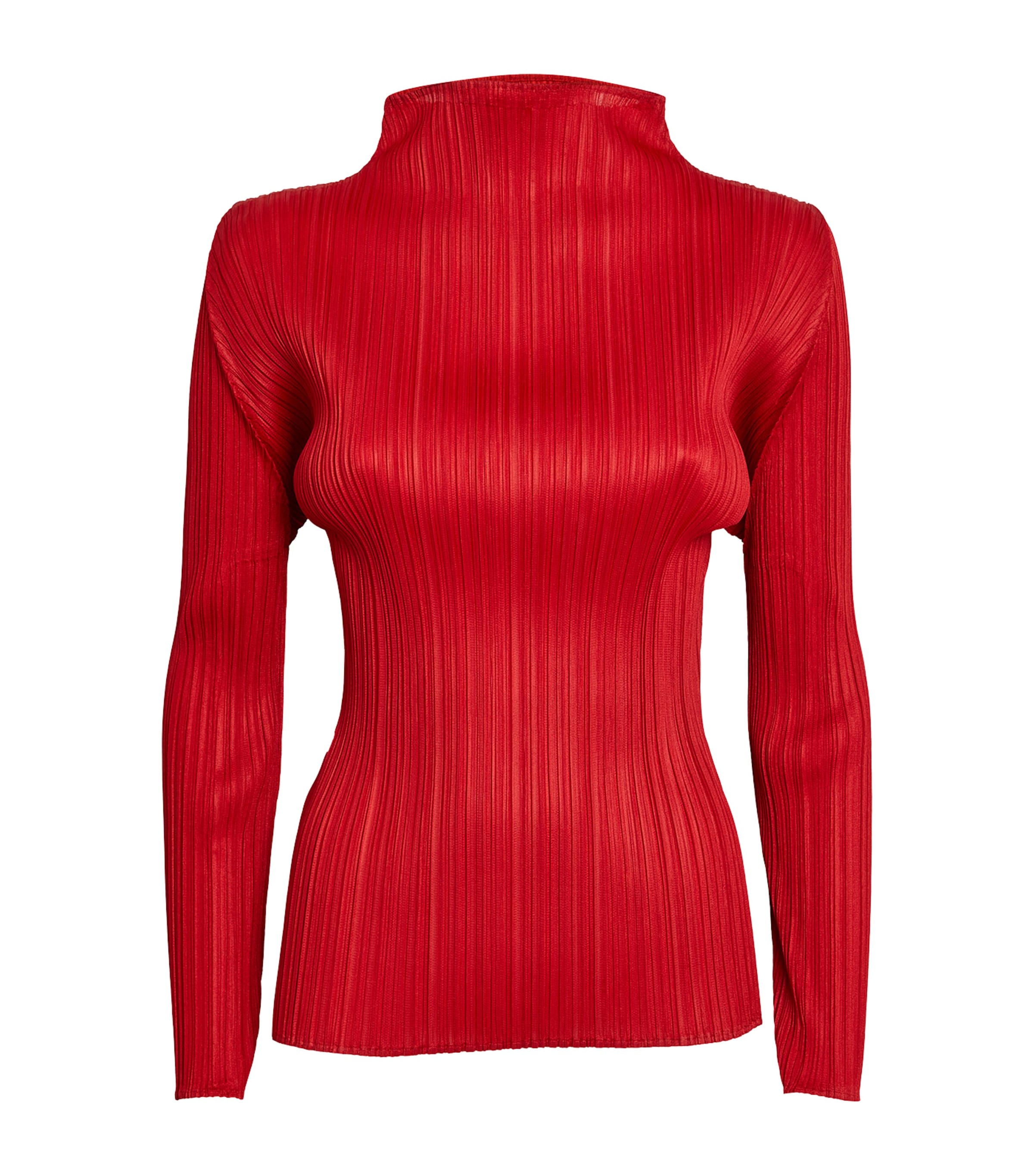 ISSEY MIYAKE NEW COLORFUL BASICS LONG-SLEEVE TOP 