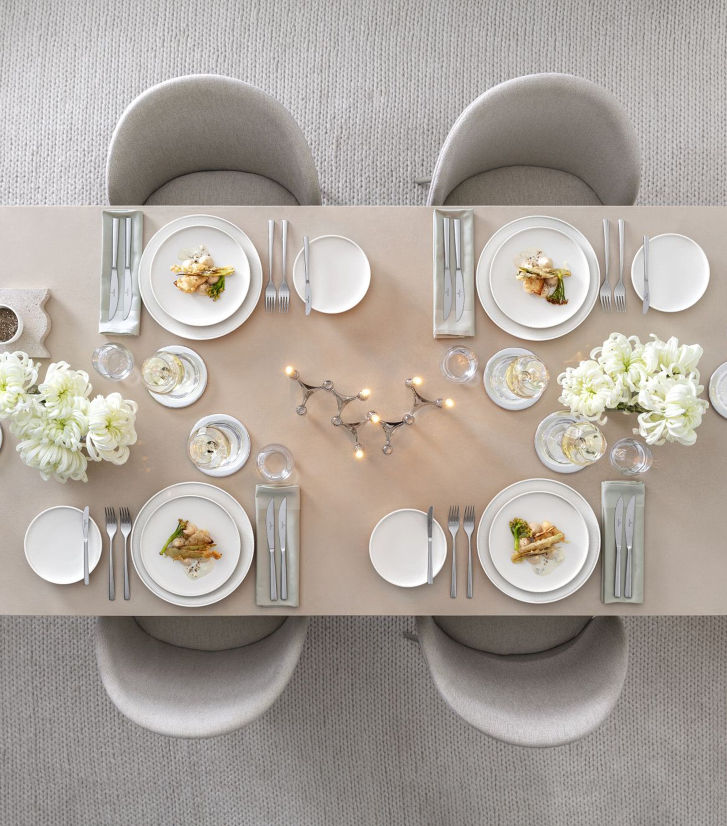 Porcelain Afina Salad Plate (22cm) WHITE Image 4