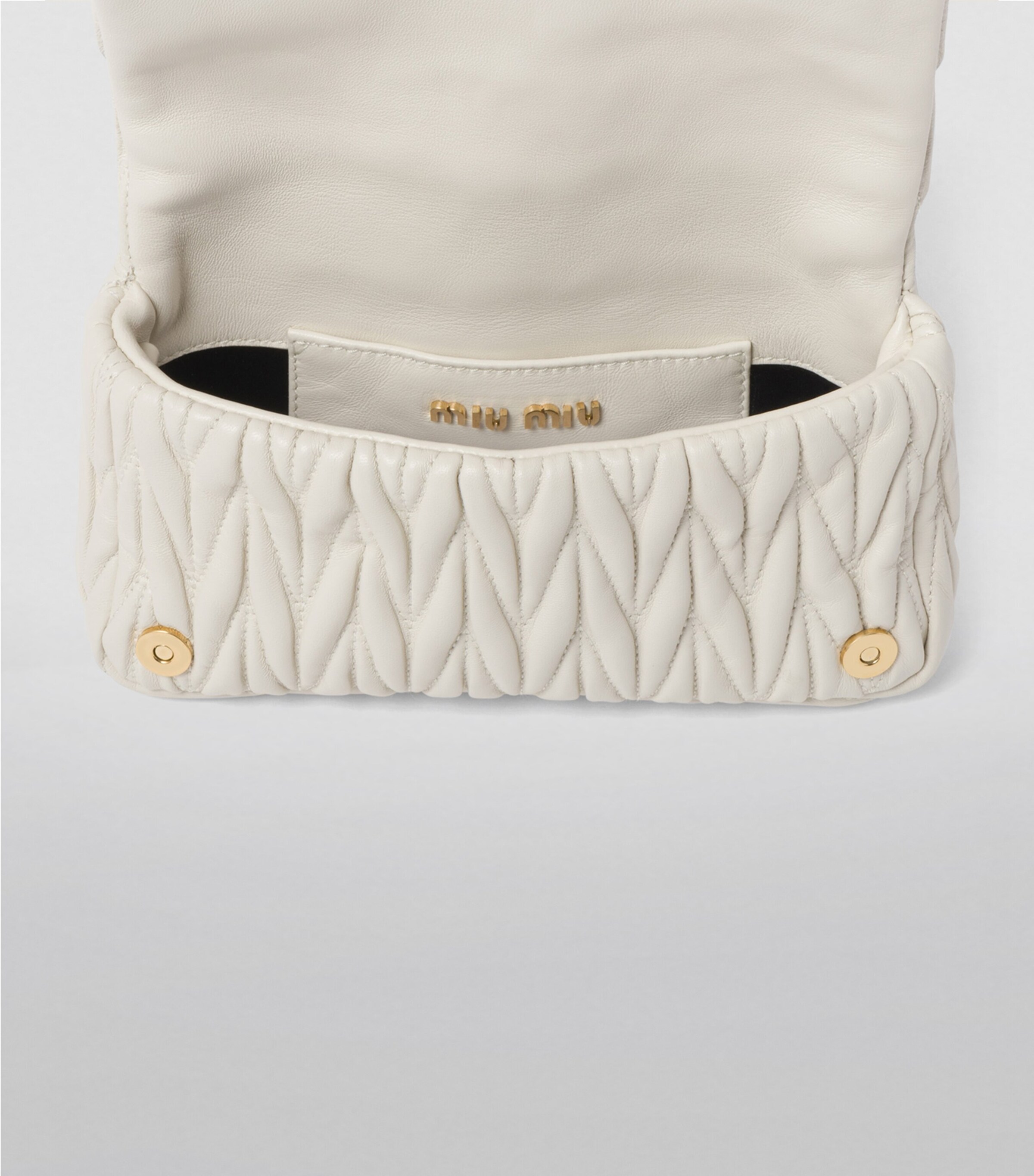 Miu Miu Mini Leather Matelassé Shoulder Bag Image 5