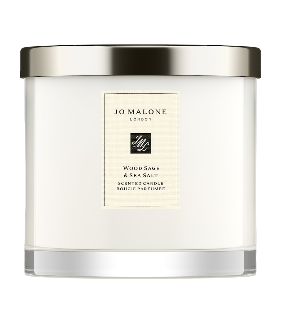 Wood Sage & Sea Salt Deluxe Candle (600g) NO COLOUR Image 1