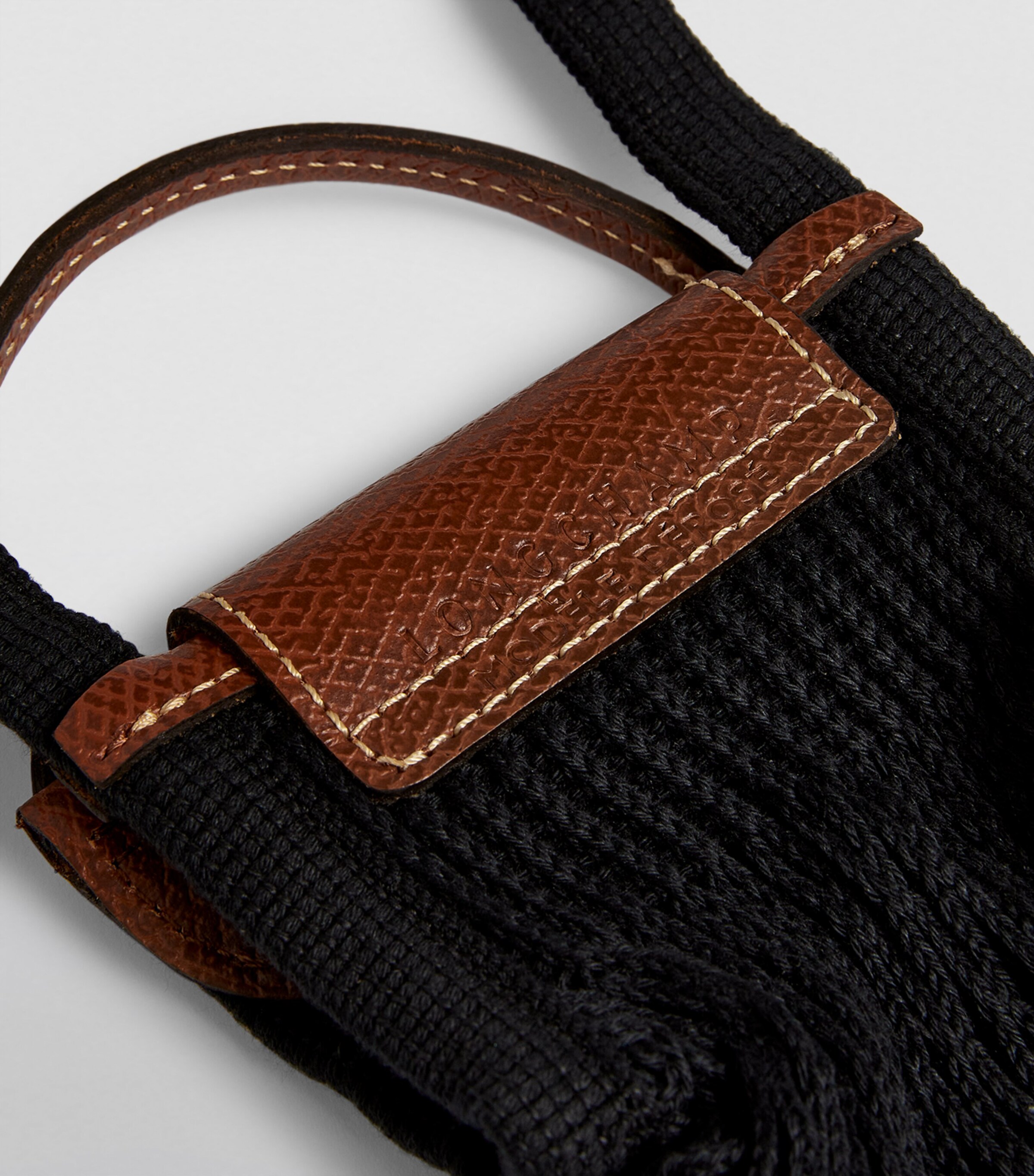 Extra-Small Le Pliage Filet Mesh Bag 001 BLACK Image 7