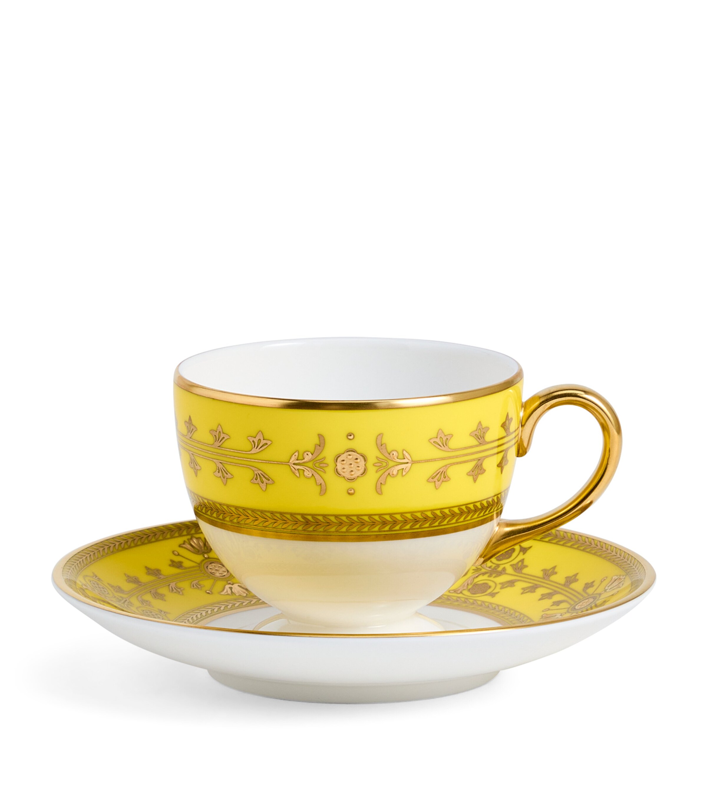 Bone China Bacchus Teacup and Saucer MULTI Image 8