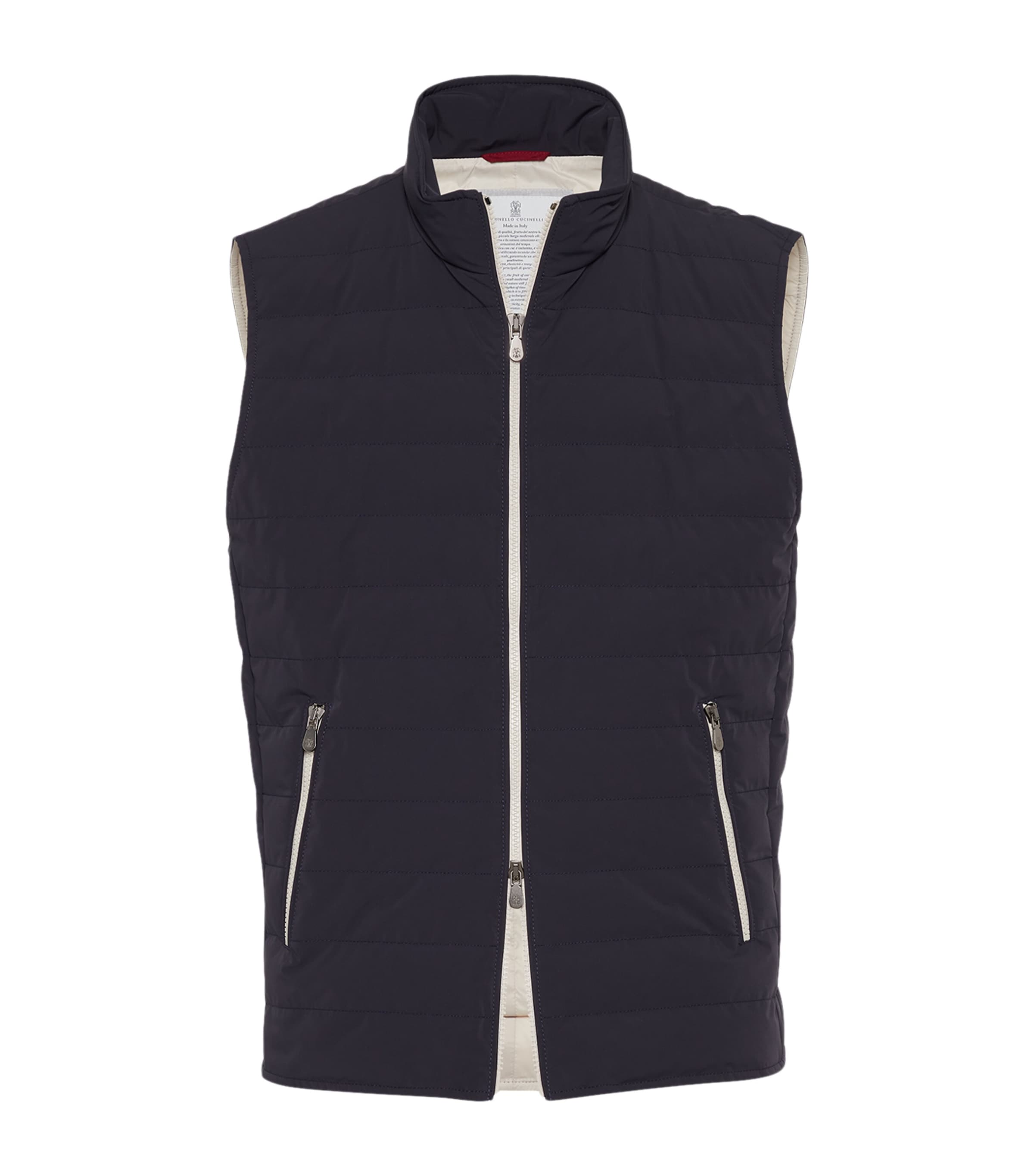 Bonded Taffeta Down Gilet CZV03 Image 1