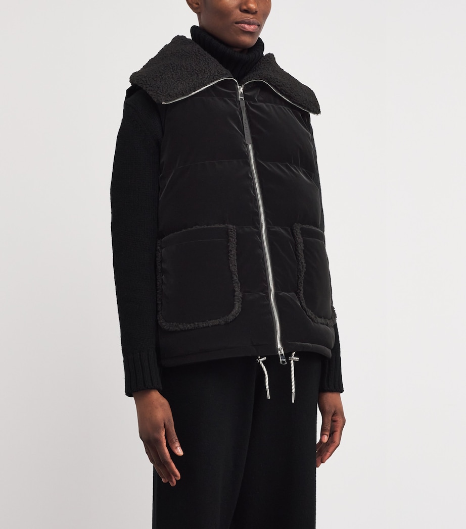 Velvet Evie Gilet BLACK Image 4