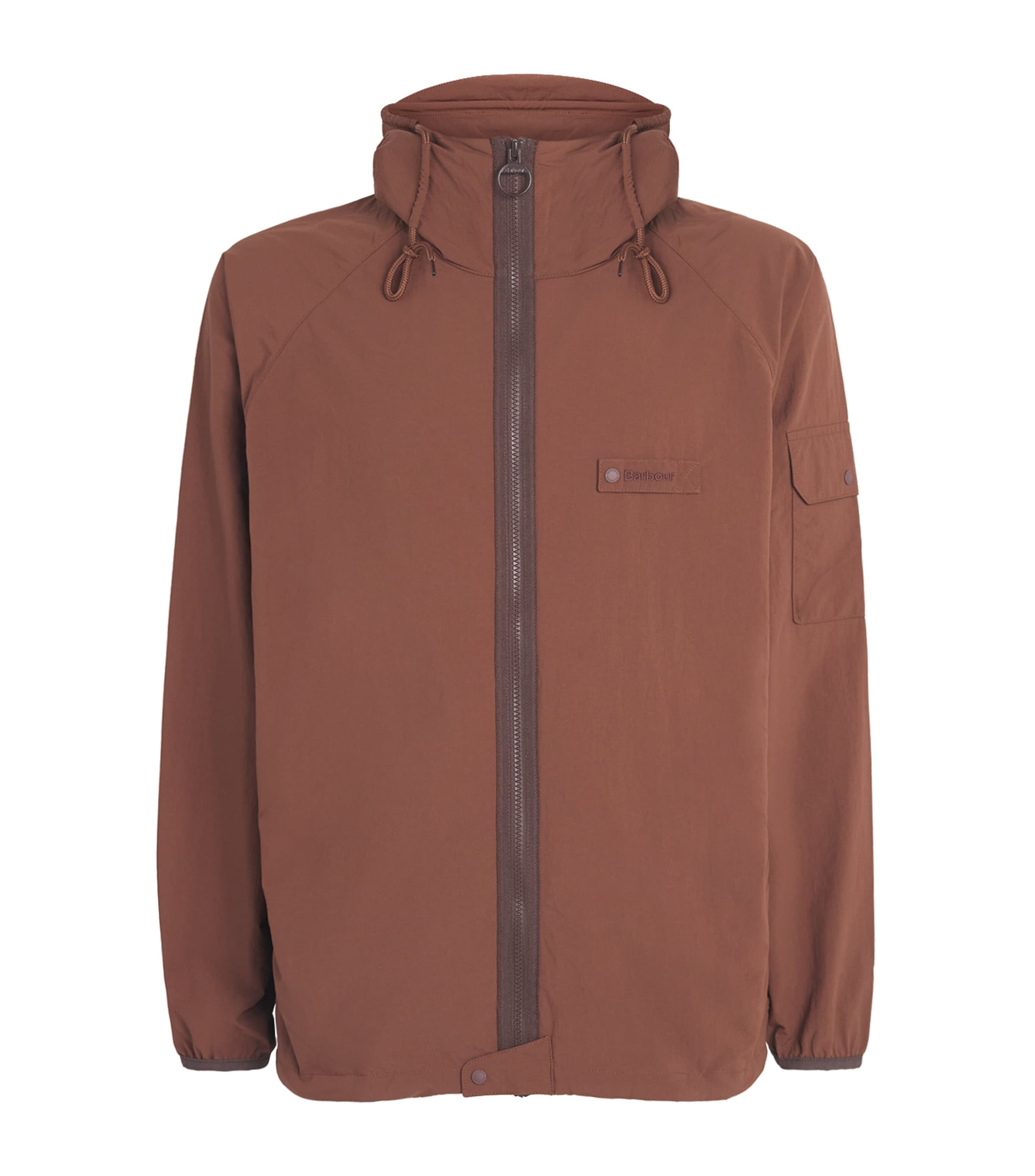 Barbour Mens Showerproof Re-Engineered Flyweight Jacket Pepper Image 1