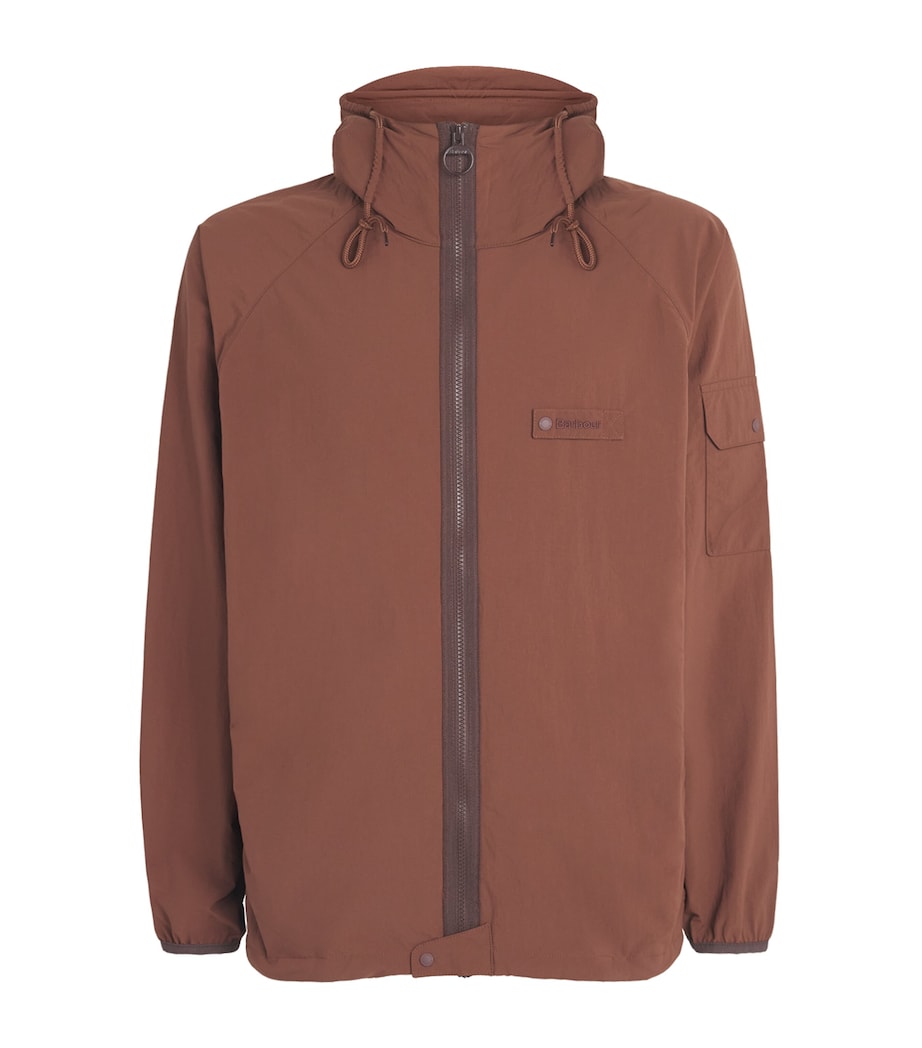 Barbour Mens Showerproof Re-Engineered Flyweight Jacket Pepper Image 1