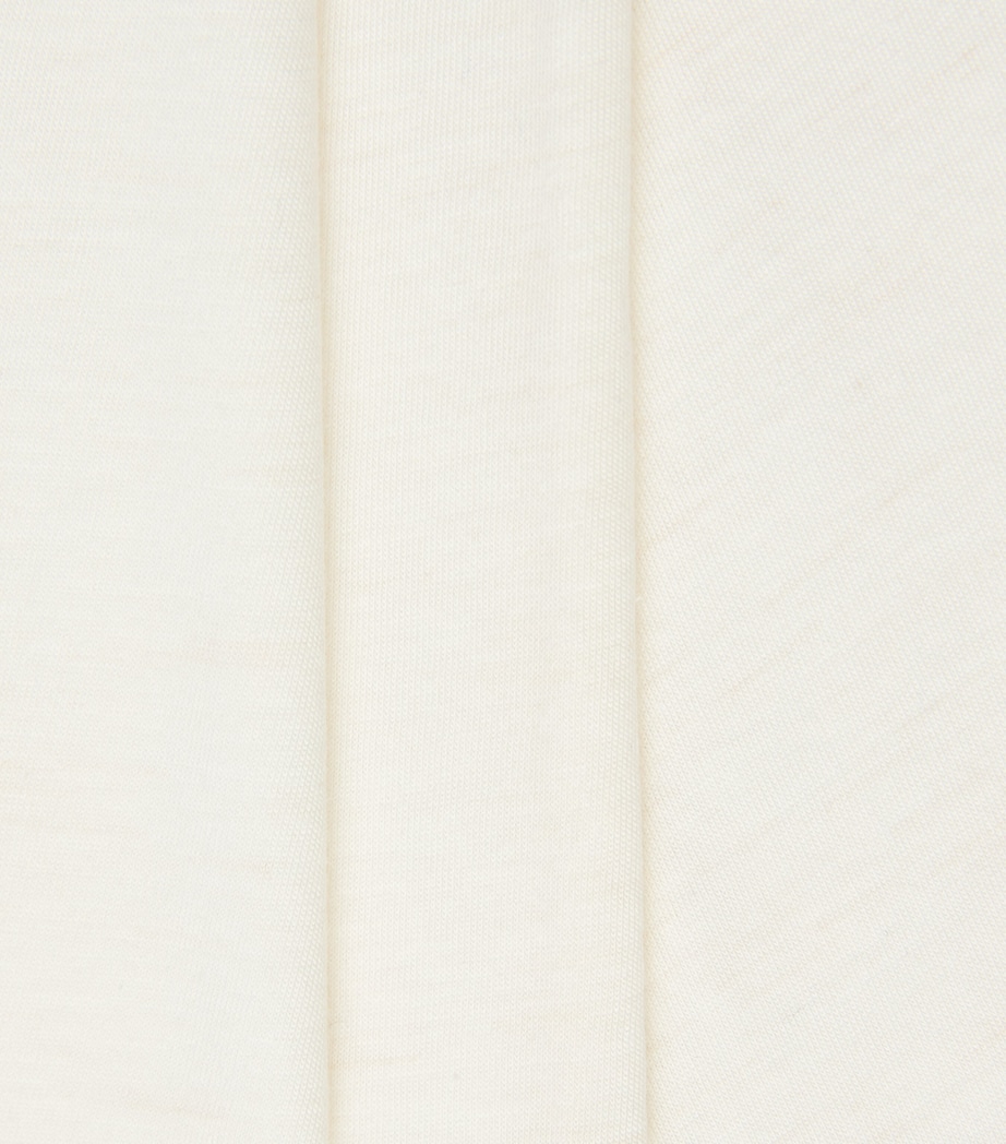 Cotton-Silk Tank Top OFF WHITE Image 5