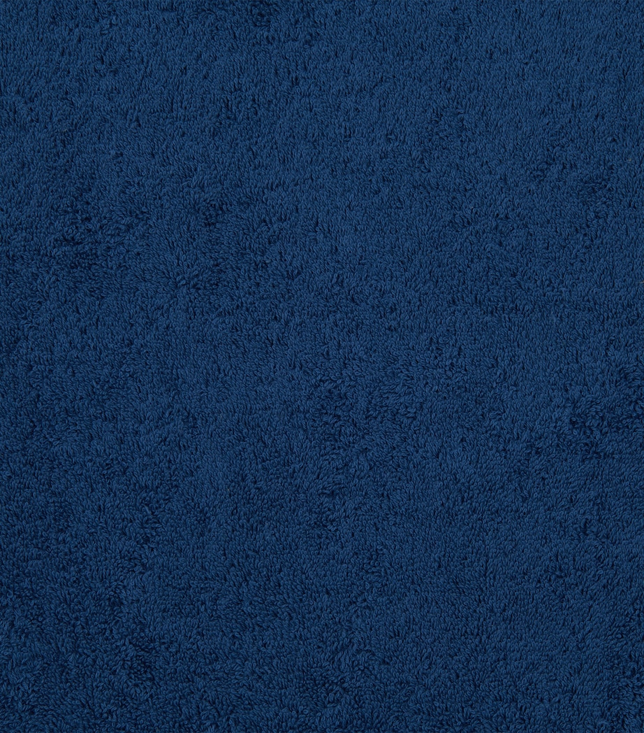 Frette Cotton Unito Wash Cloth (30cm x 30cm) Indigo Blue Image 6