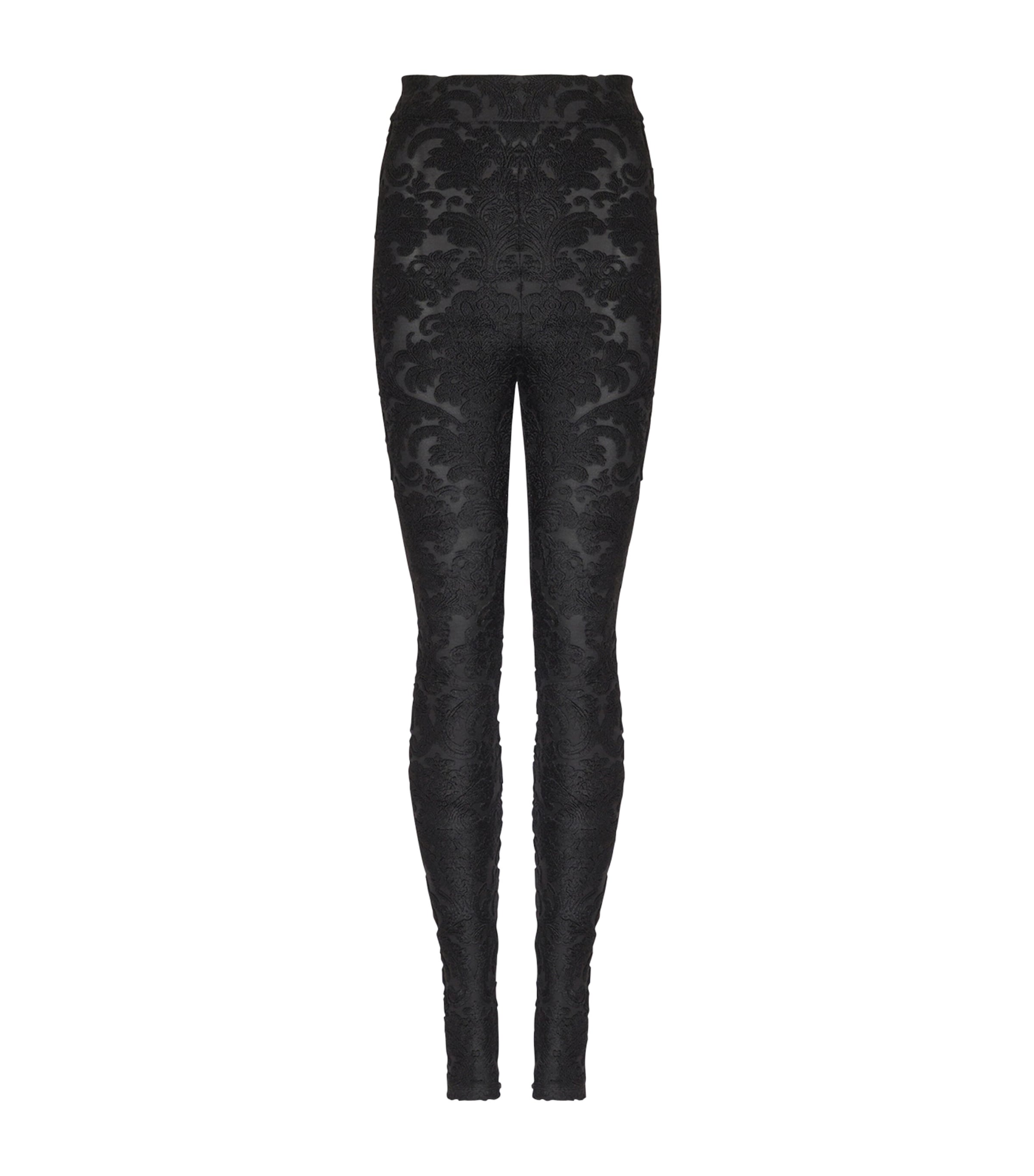 Balmain Baroque Jacquard Leggings