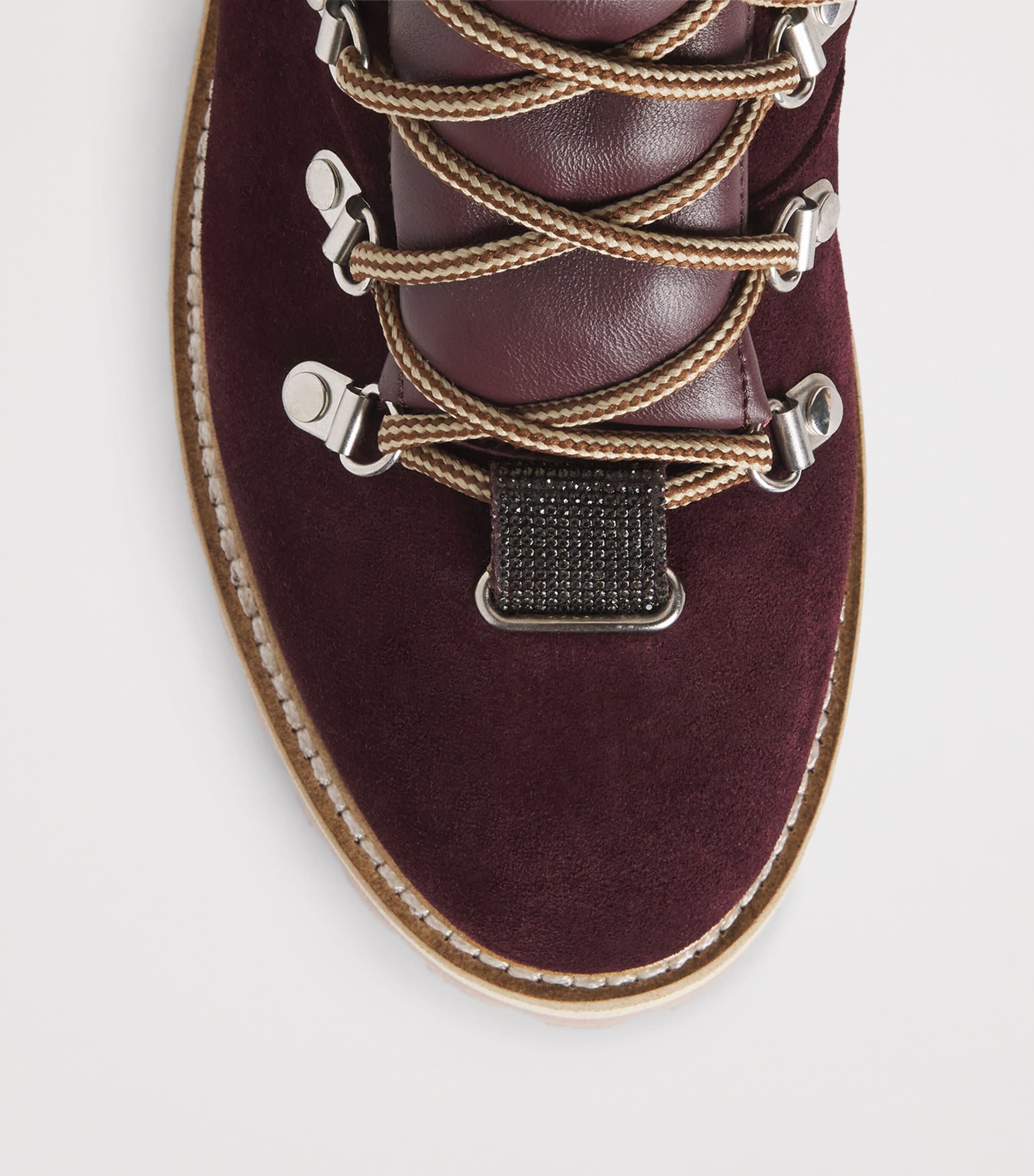 Suede Lace-Up Ankle Boots MOSTO Image 5