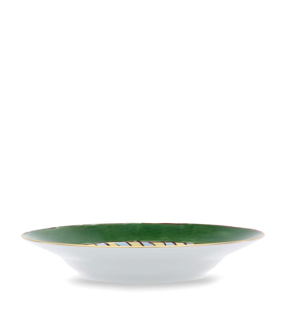 Porcelain Il Viaggio di Nettuno Soup Plate (24.5cm) G00135000 Image 3