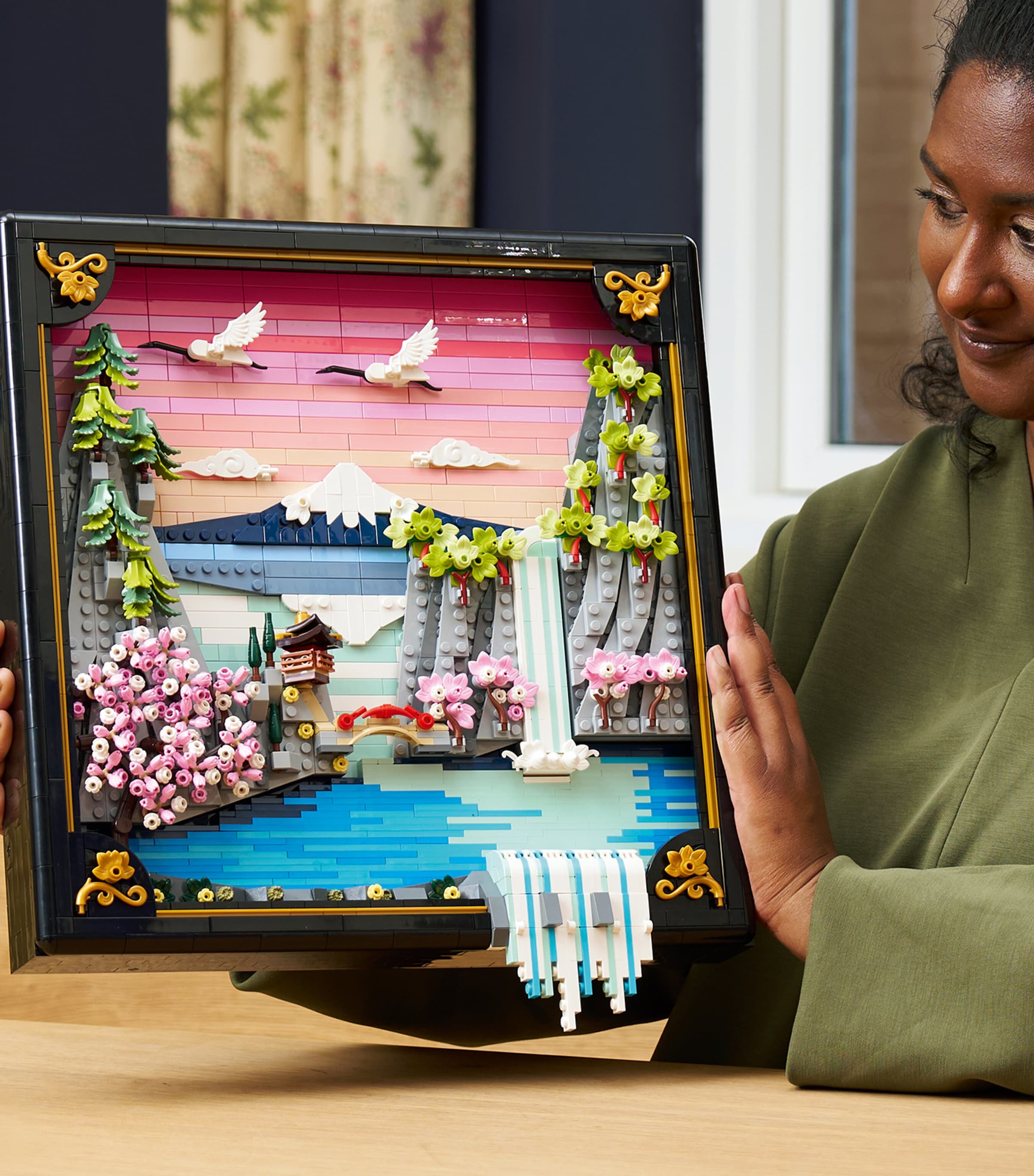 Lego Art Japanese Cherry Blossom Landscape 31218 Image 3