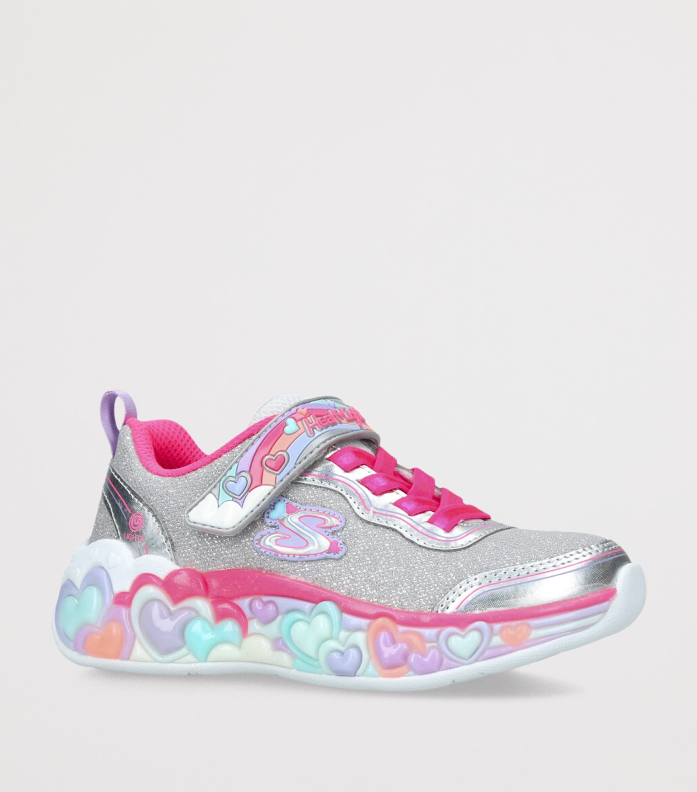 Ton of Hearts Sneakers SILVER COM Image 3