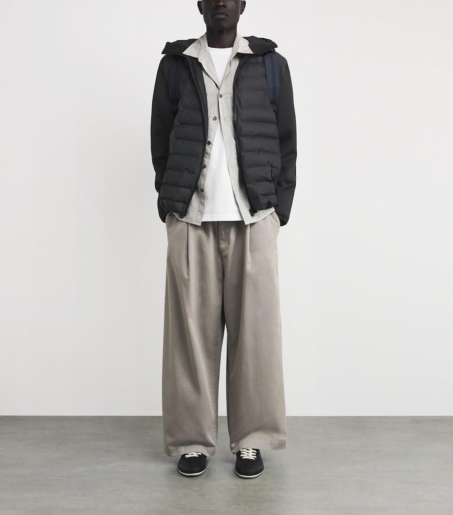 Fleece Hybrid Safi Jacket 01 BLACK Image 2