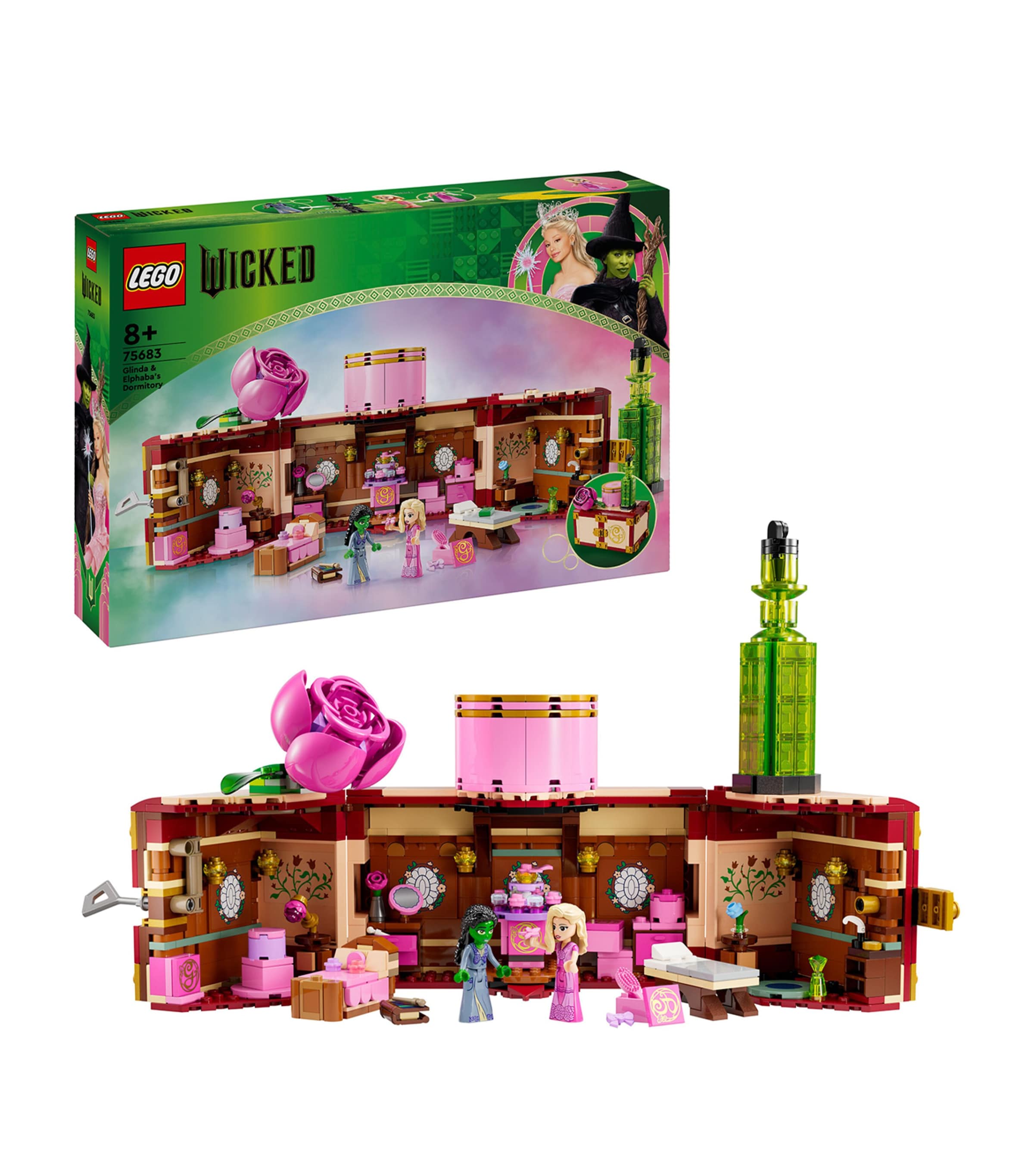 Lego x Wicked Glinda & Elphaba’s Dormitory Set 75683 | Toys | Building & Construction Toys | Designers | Lego Lego x Wicked Glinda & Elphaba’s Dormitory Set 75683 | Toys | Building & Construction Toys | Designers | Lego