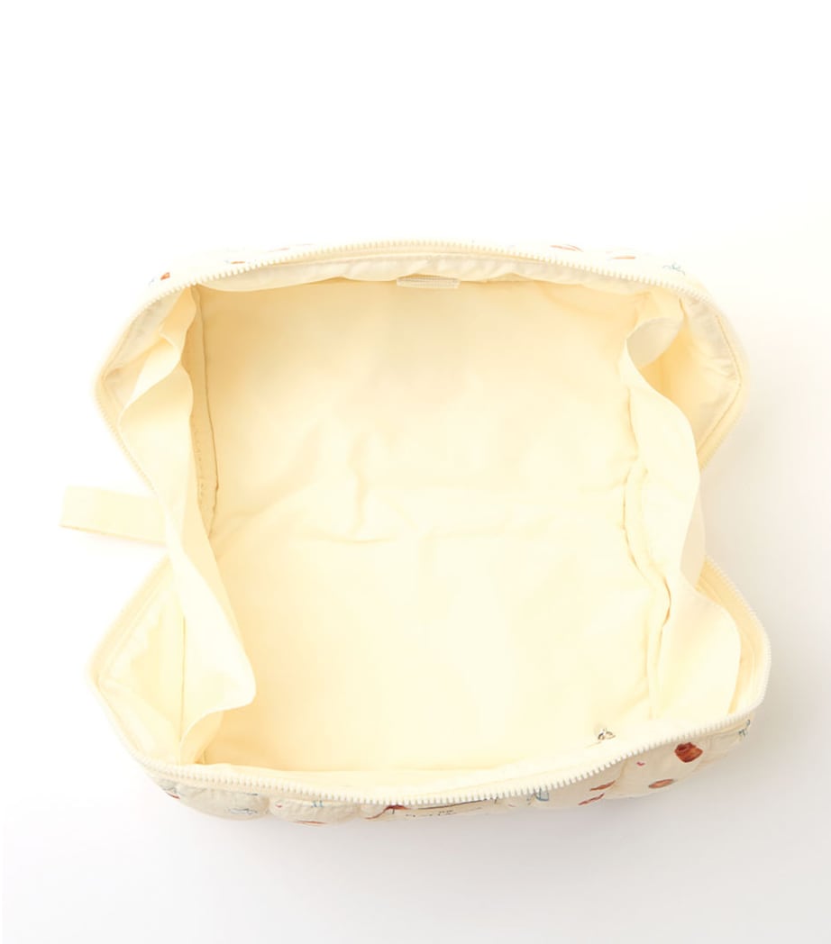 Printed Flat Lay Make-Up Bag PATISSERIE Image 8