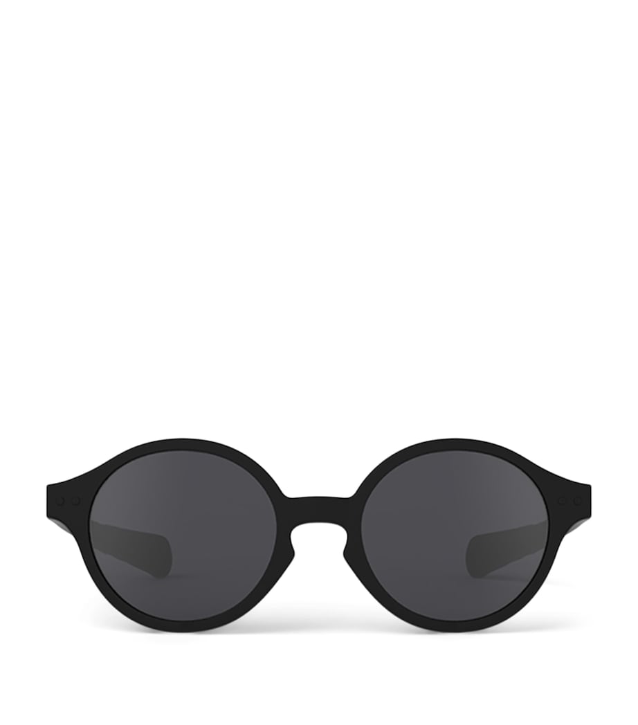 Round Sunglasses (9-36 Months) BLACK Image 1