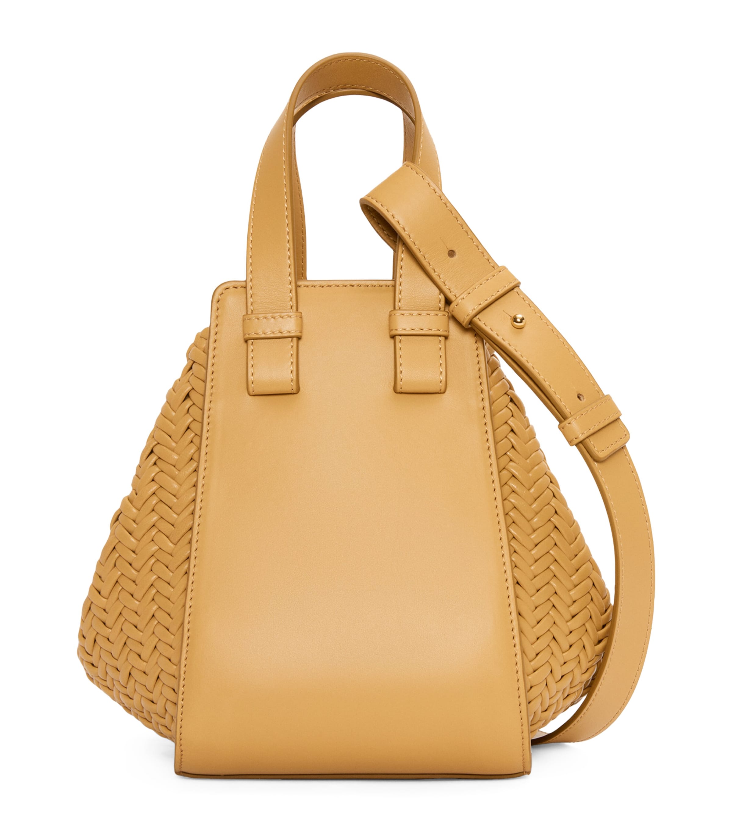 Loewe Hammock Top-handle Bag In Neutral