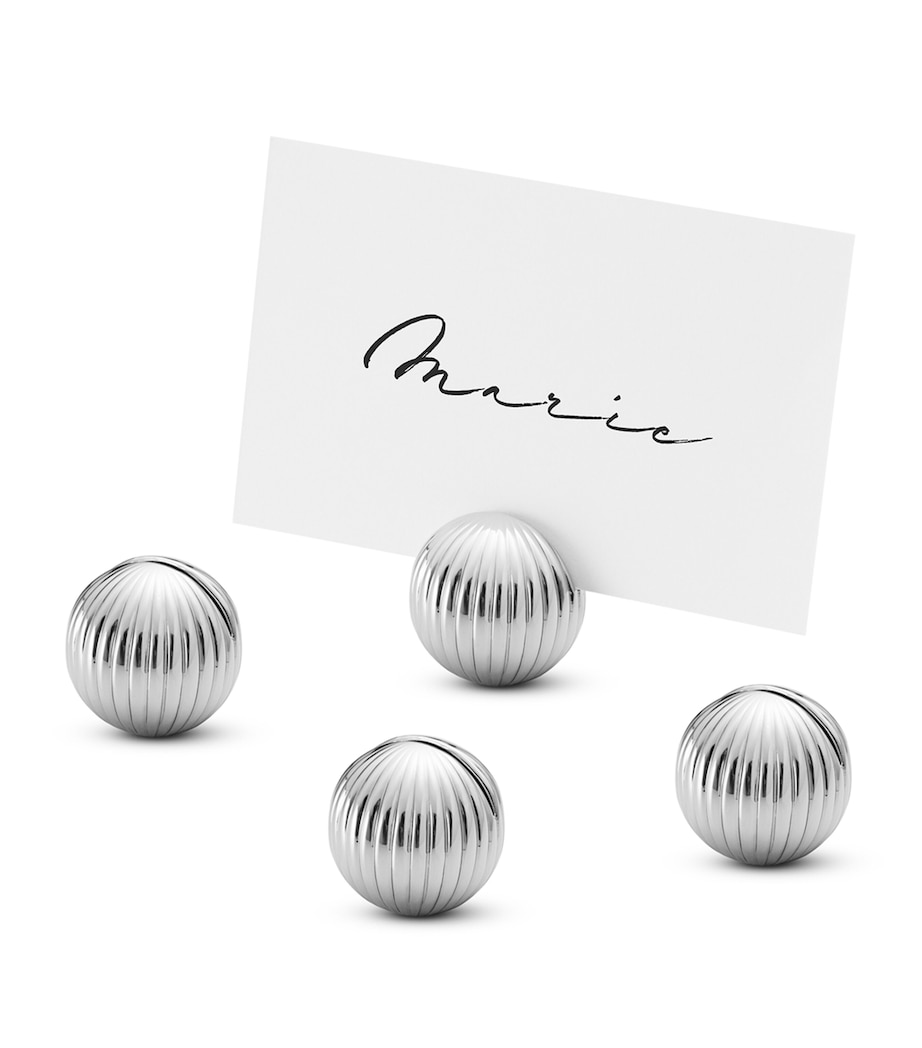 Bernadotte Place Card Holder (Set of 4) STAINLESS STEEL Image 1