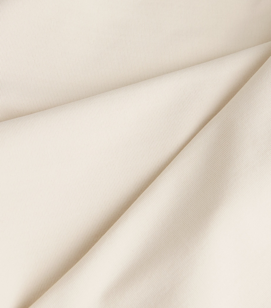 Pareo-Detail One-Shoulder Swimsuit STUCCO Image 6