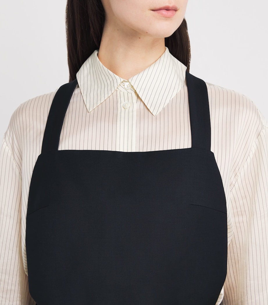 Pinafore Mini Dress NAVY Image 4