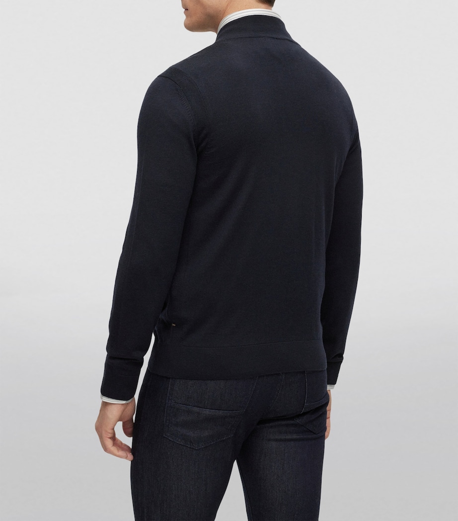 Wool-Cashmere-Silk Cardigan 404 Image 4